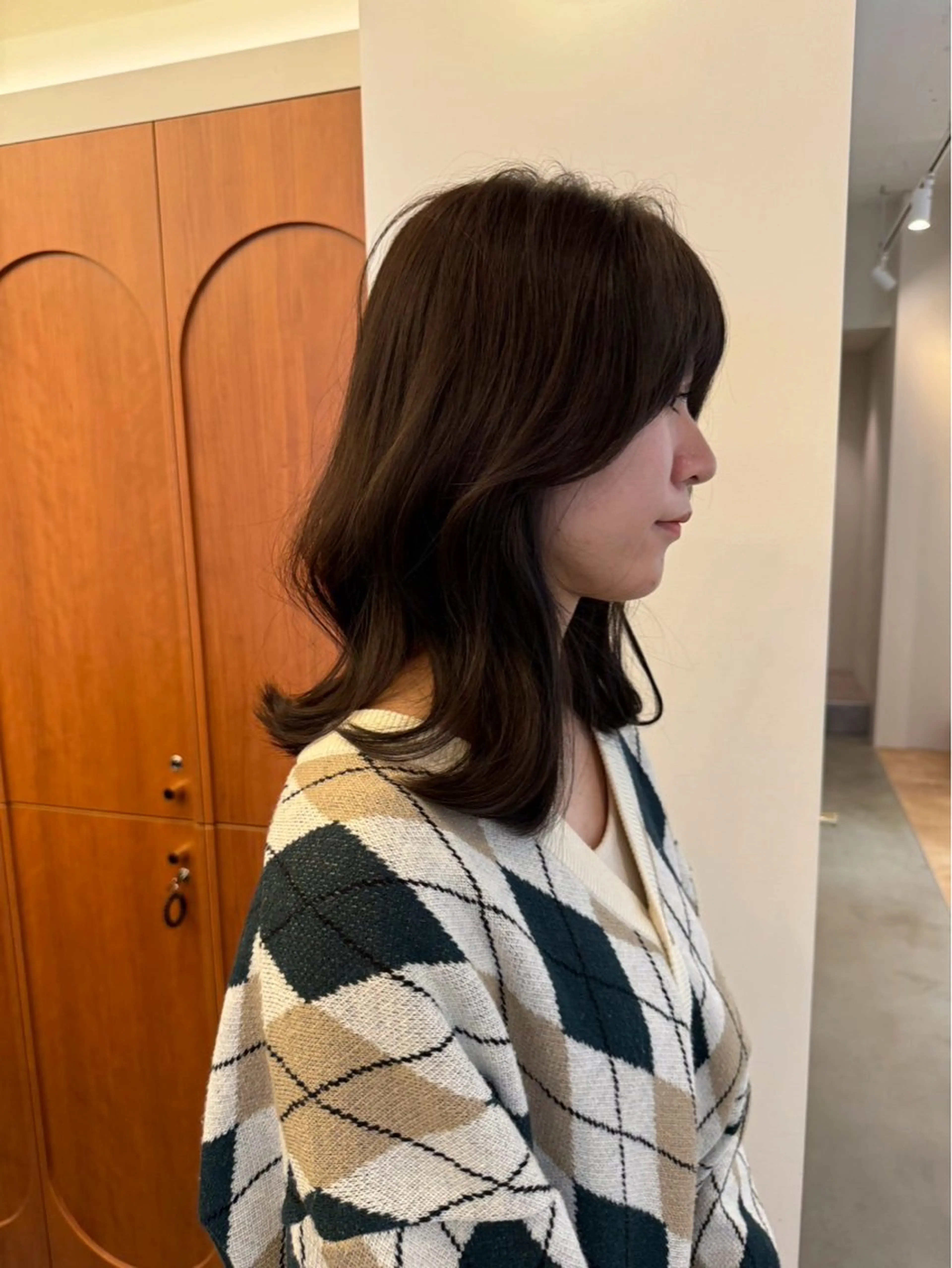 セミロング 井上 友希のヘアスタイル
