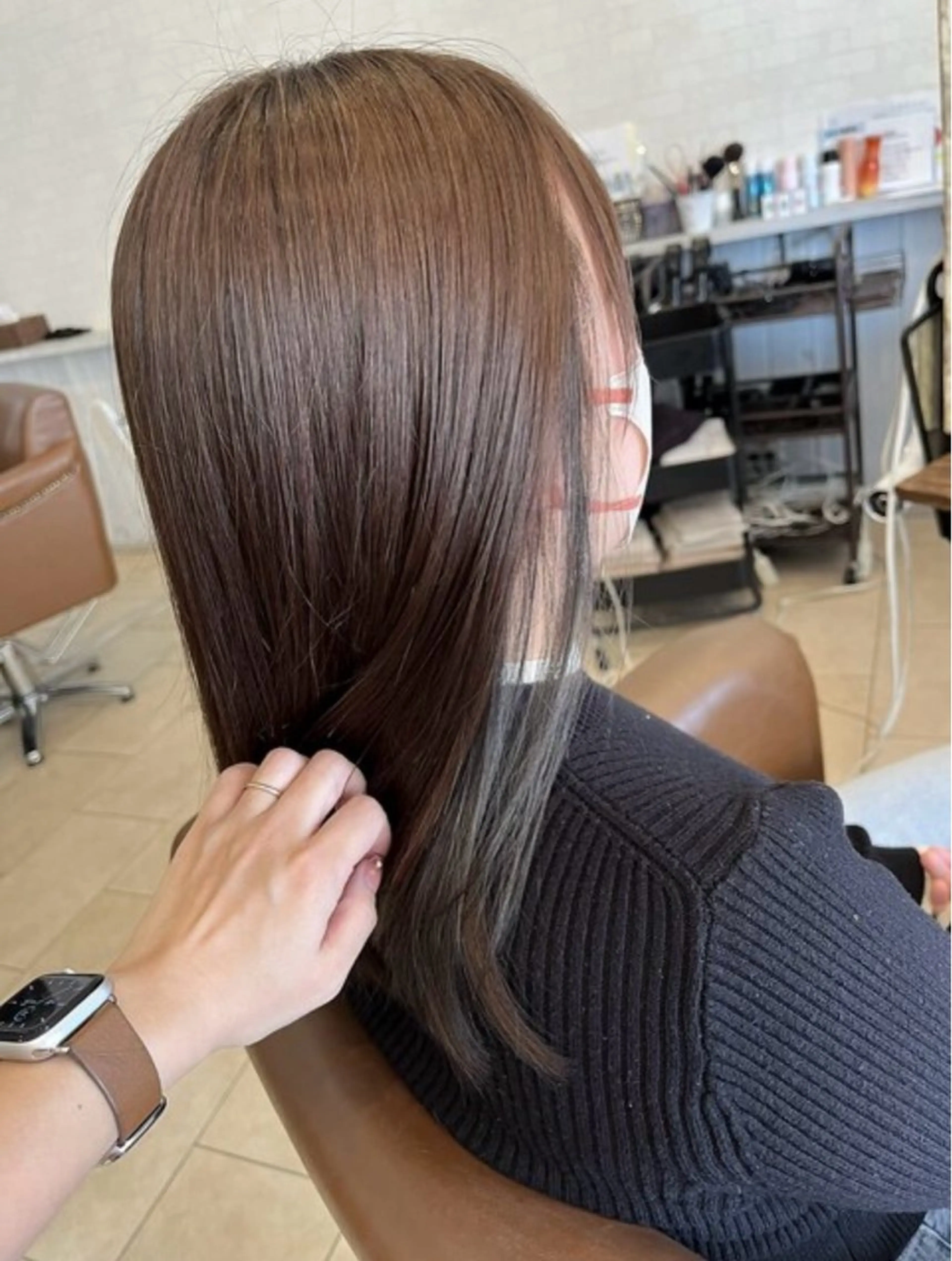 ロング Cuthie 泉川のヘアスタイル