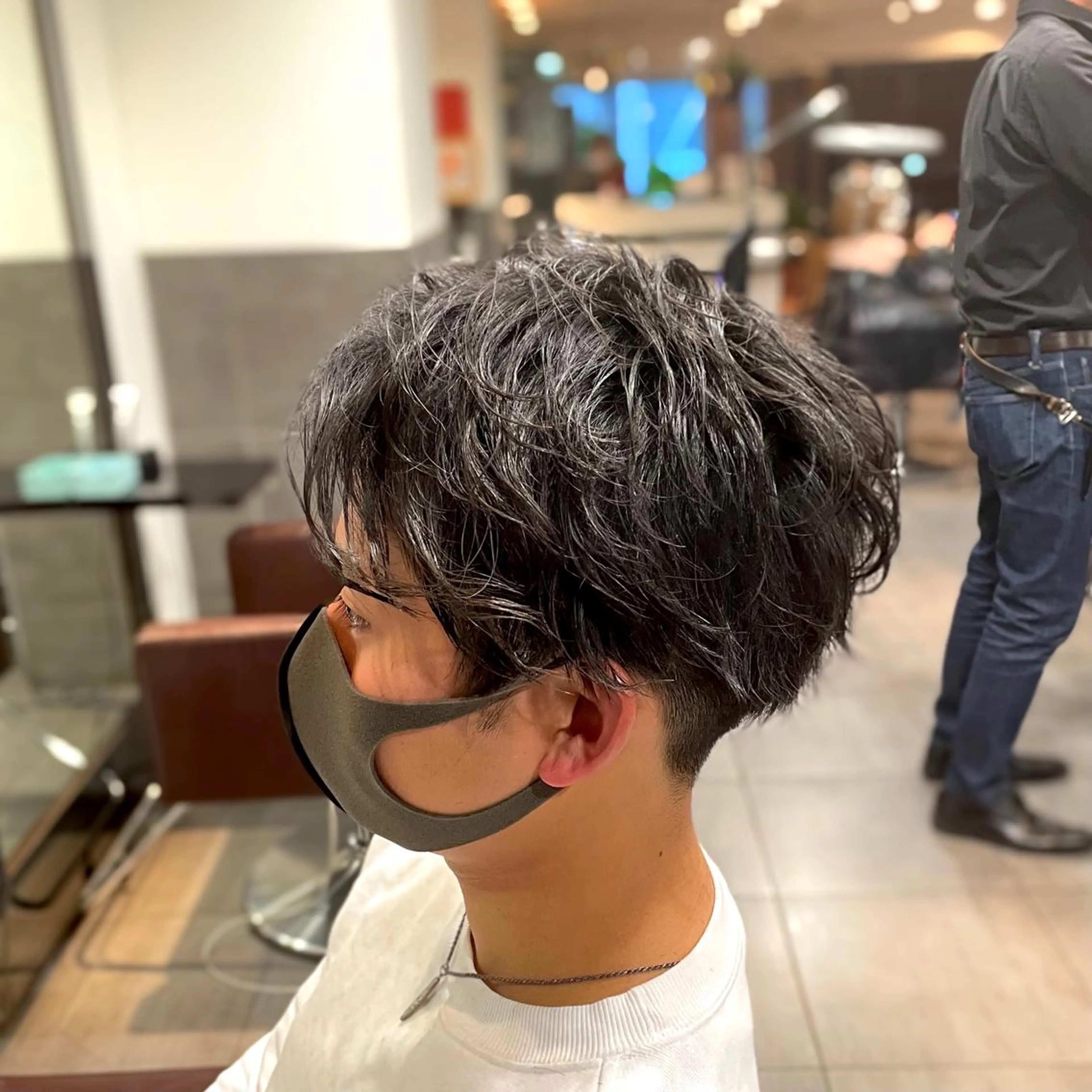 ショート パーマ メンズ 新宿御苑前/新宿 Ryuseiのヘアスタイル