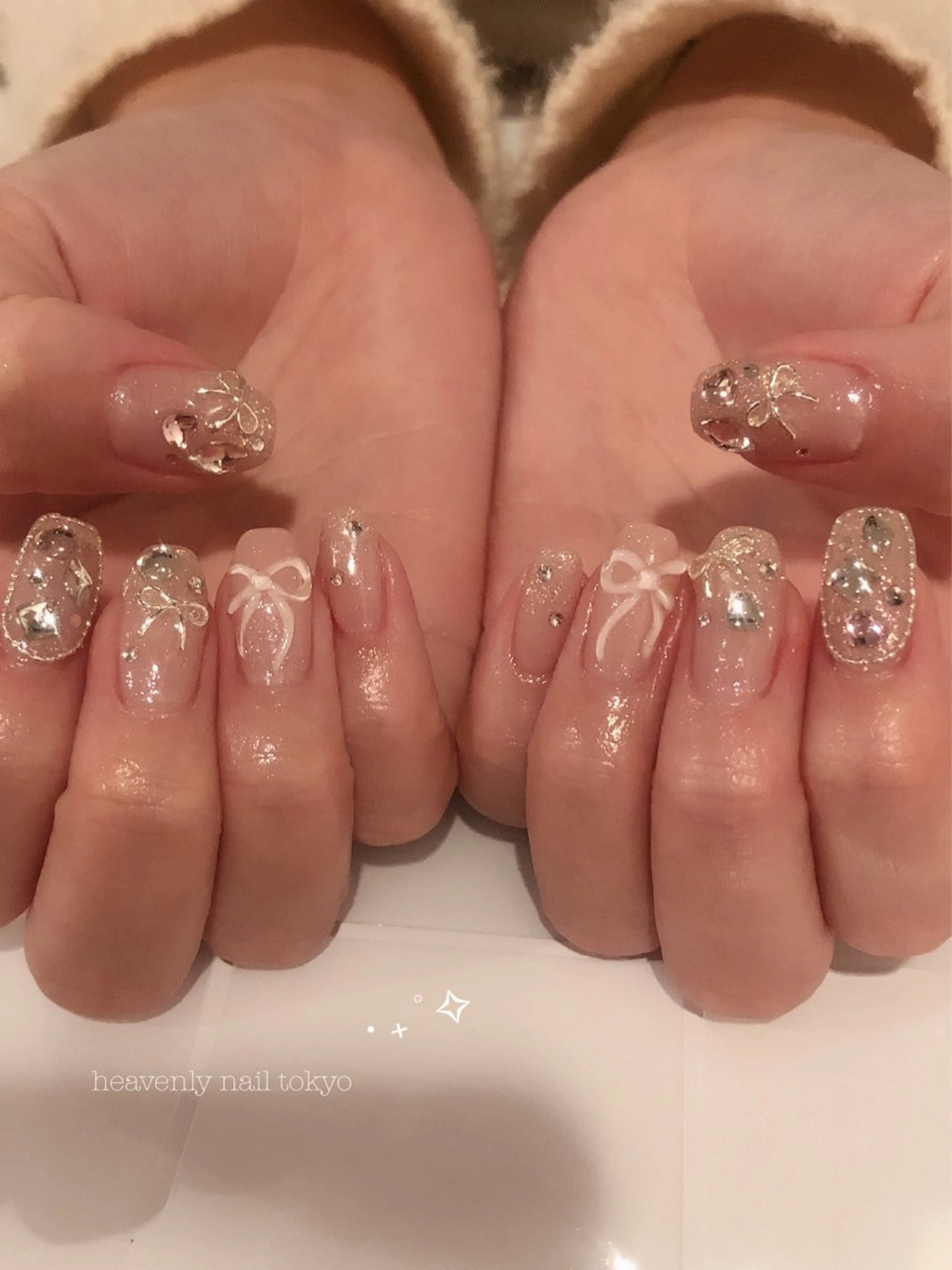 ネイル 持ち込み ハンドネイル フットネイル mi chiのネイルデザイン