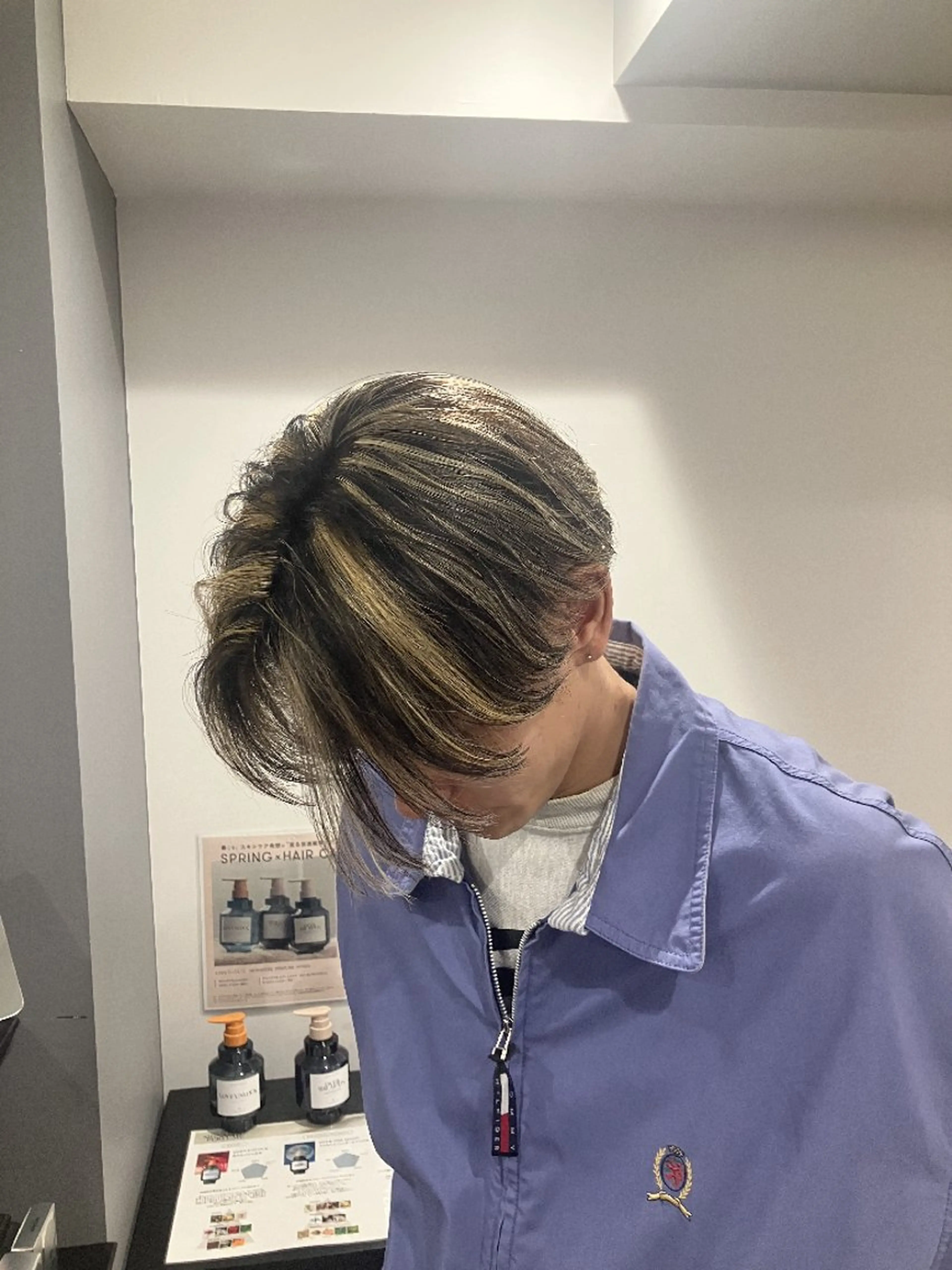 カラー メンズ ヘアカラー yuumi 👱🏻‍♀️のヘアスタイル