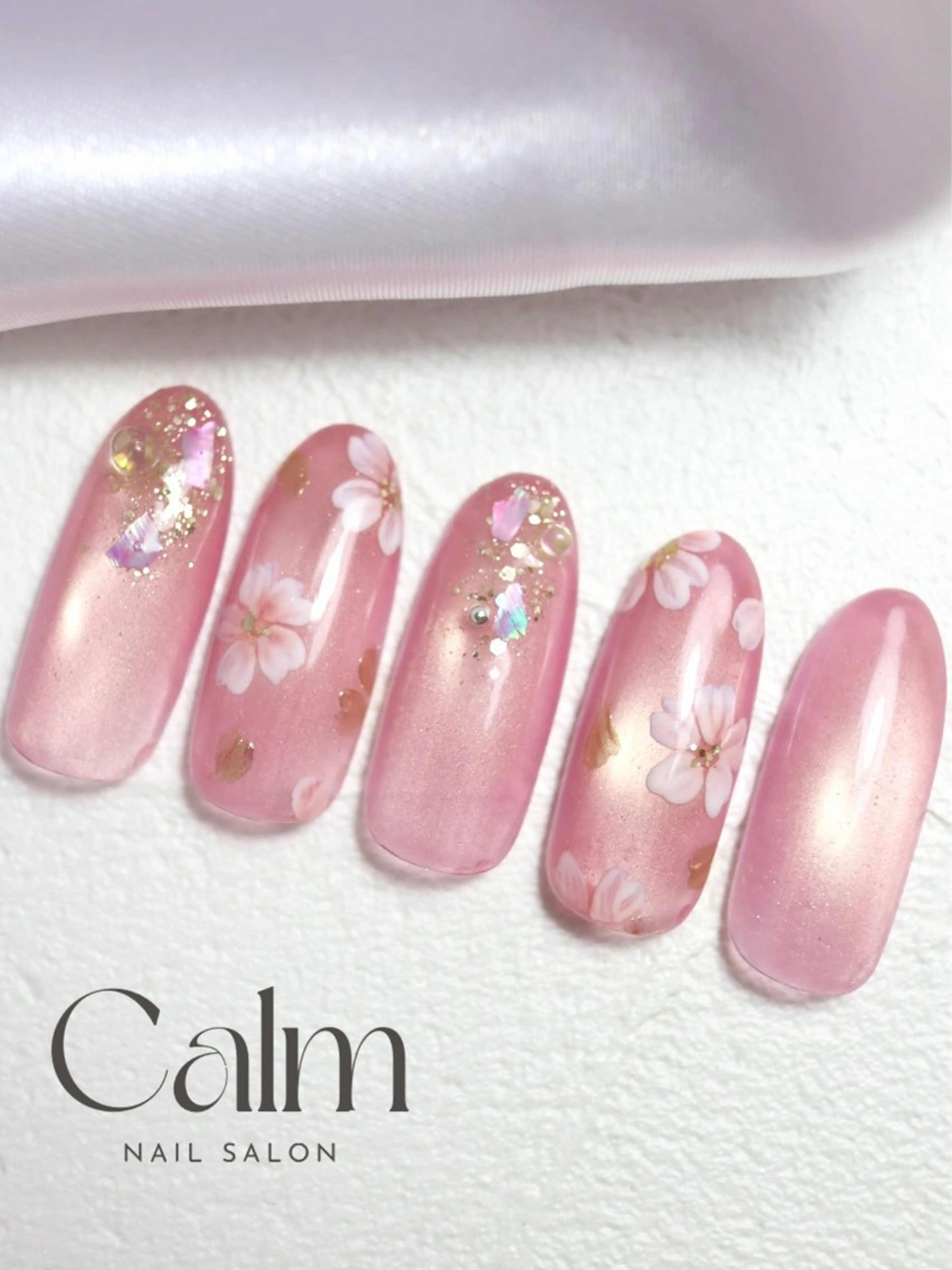 ネイル ハンドネイル Calmnail 武蔵小山のネイルデザイン