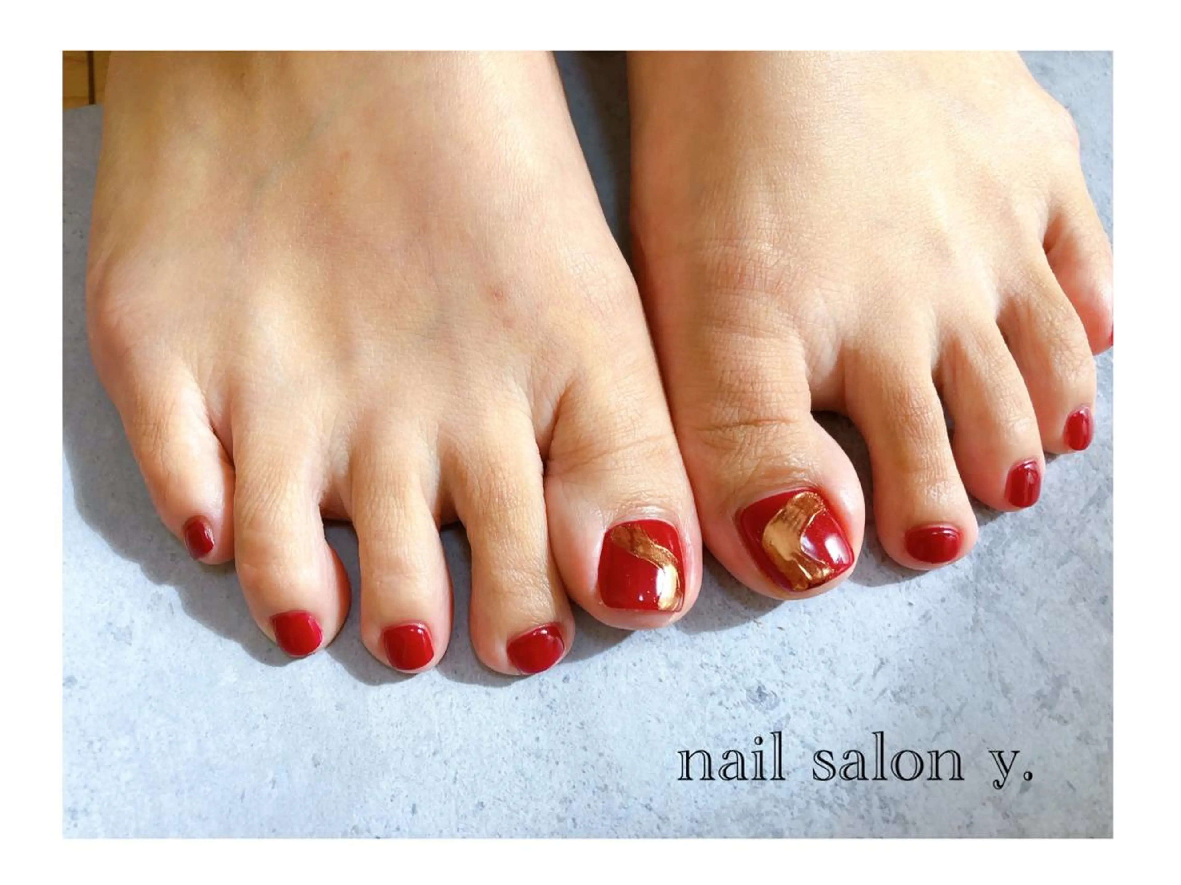 ネイル フットネイル nail salon y.所属・nailsalon y.のネイルデザイン