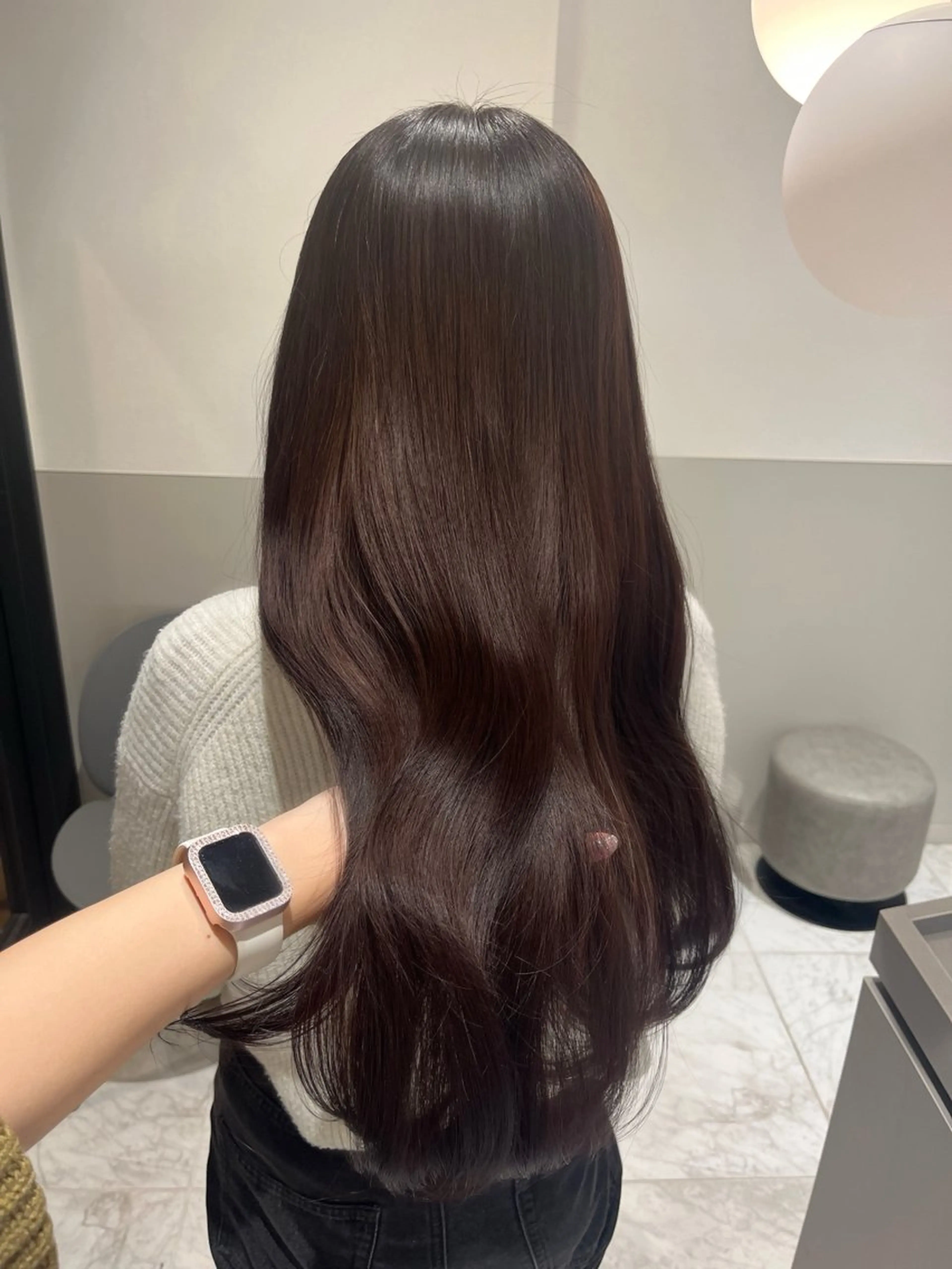 ロング カット ヘアカラー ayane 🩵のヘアスタイル