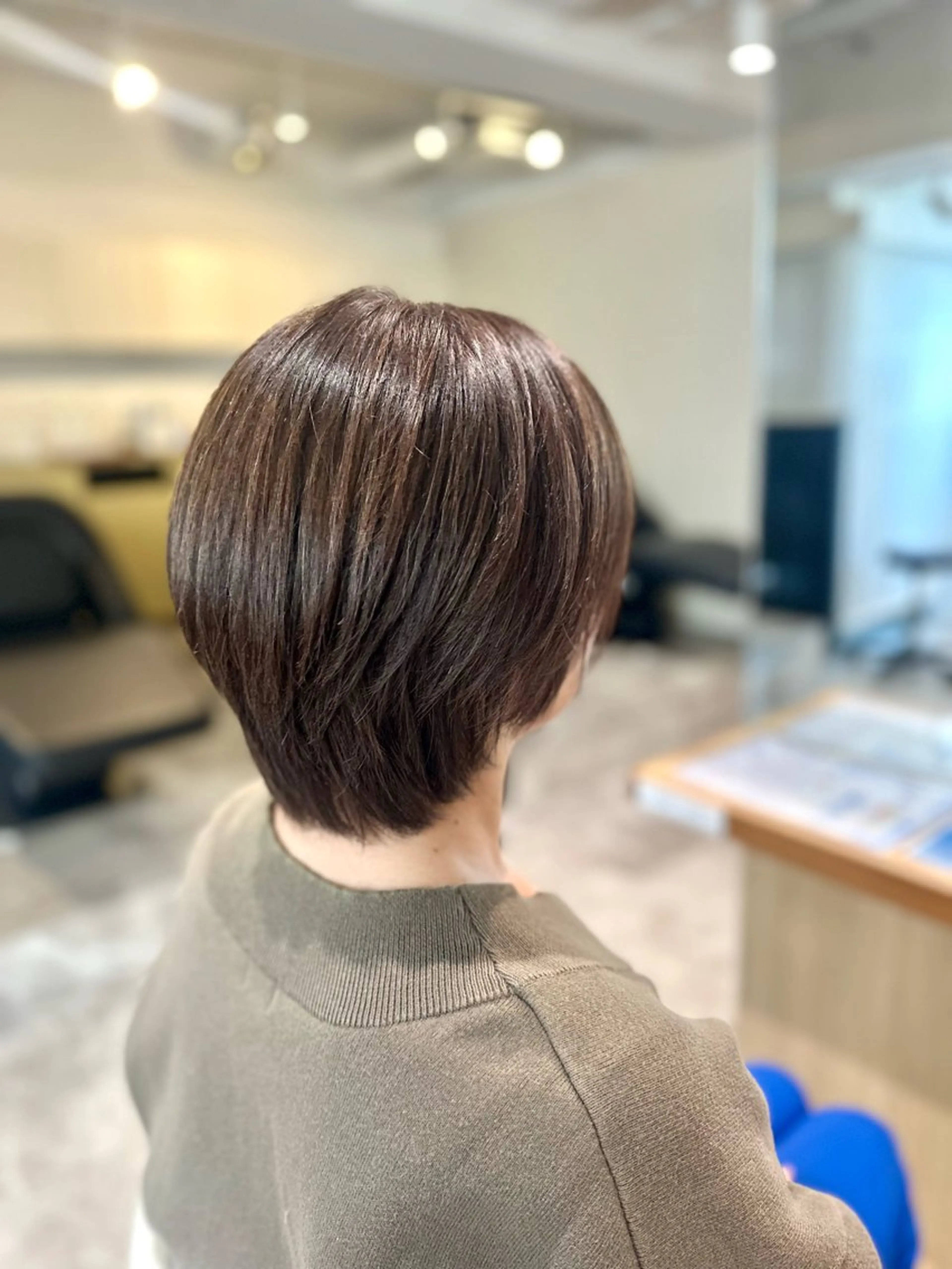 40代50代60代に◎カット+白髪ぼかし【動画撮影させていただける方1000円off】/脱白髪染め[ボブレイヤーカット]の写真
