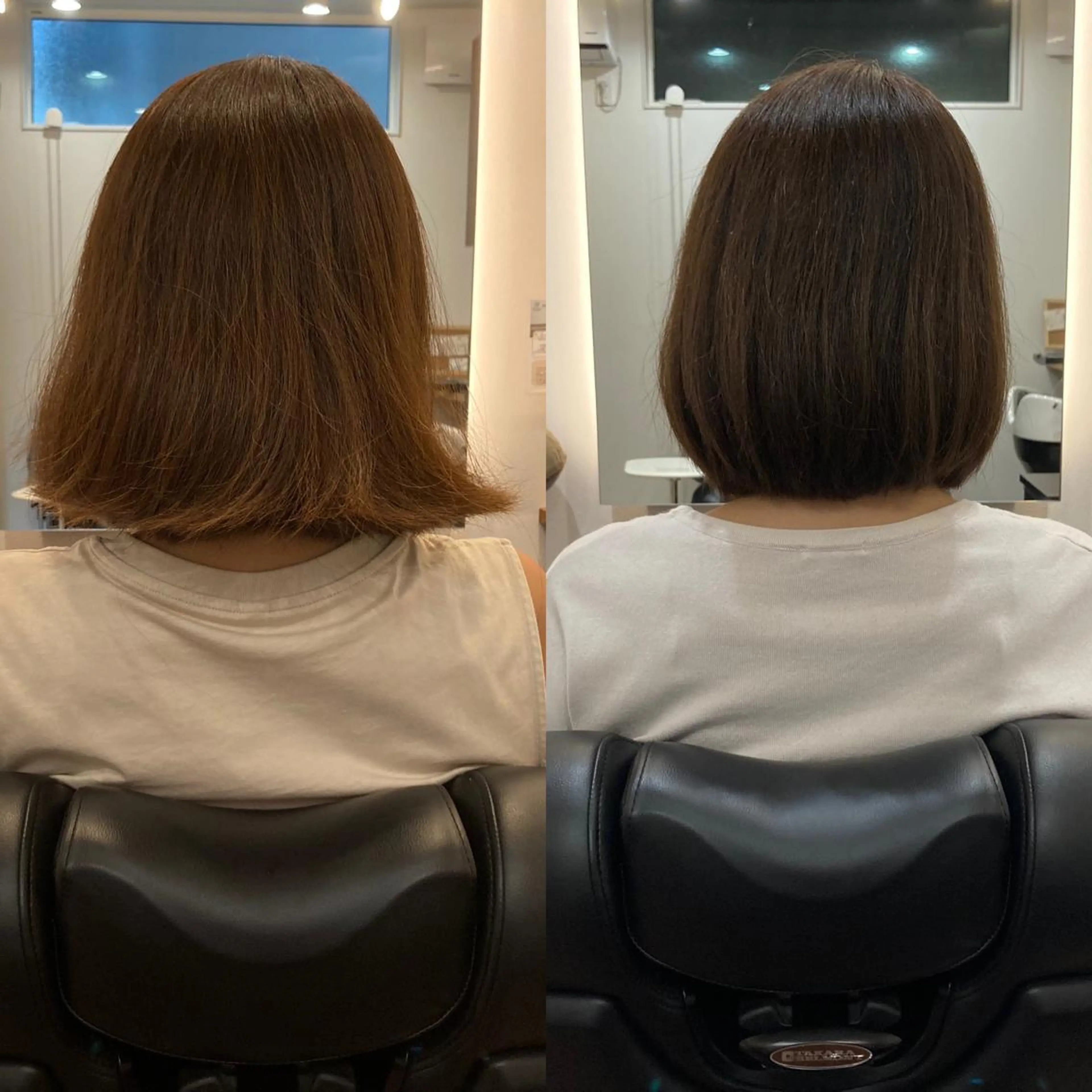 ミディアム カラー 濱本 浩安のヘアスタイル
