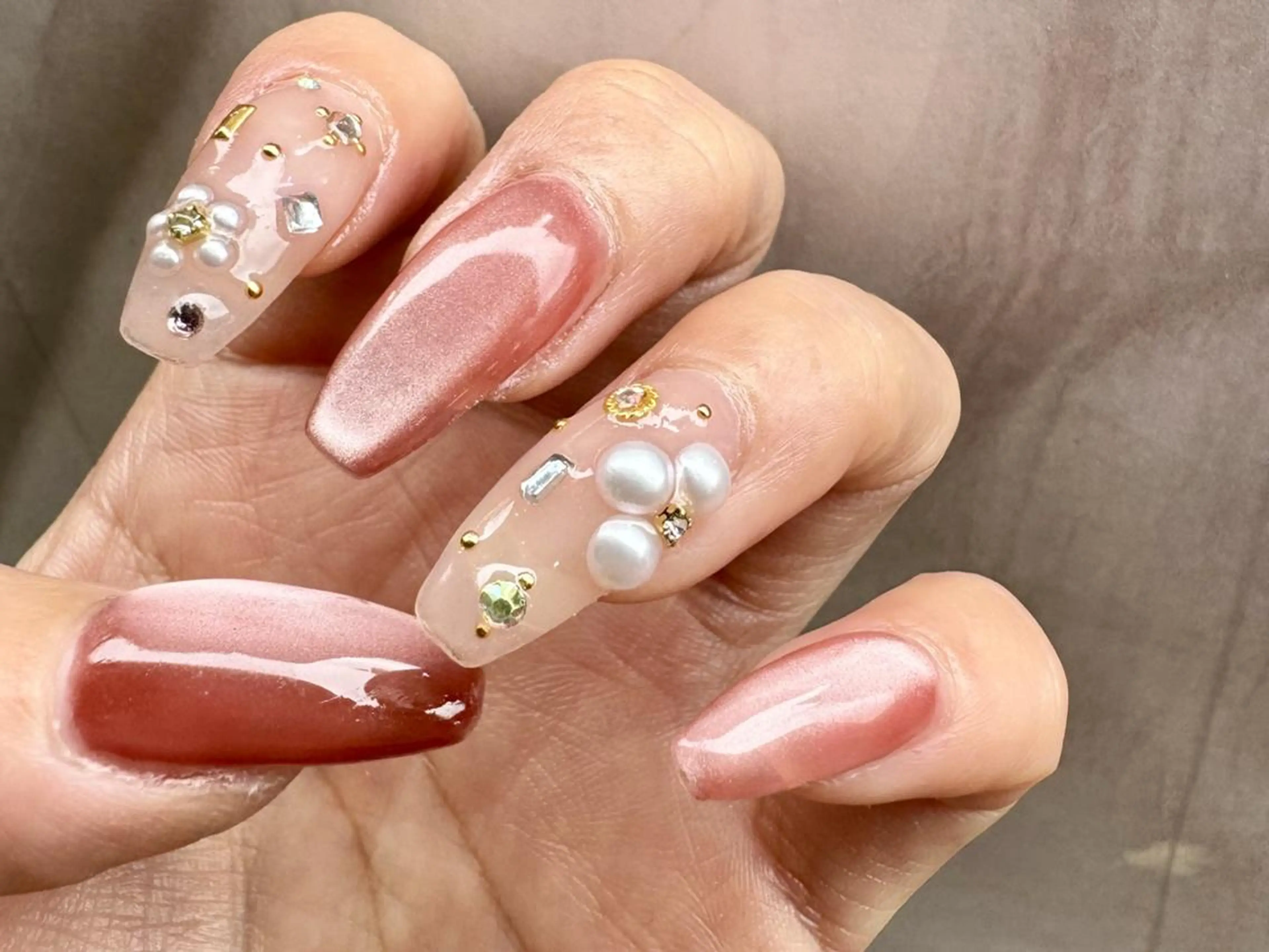 ネイル Myu博多店 かえでのネイルデザイン