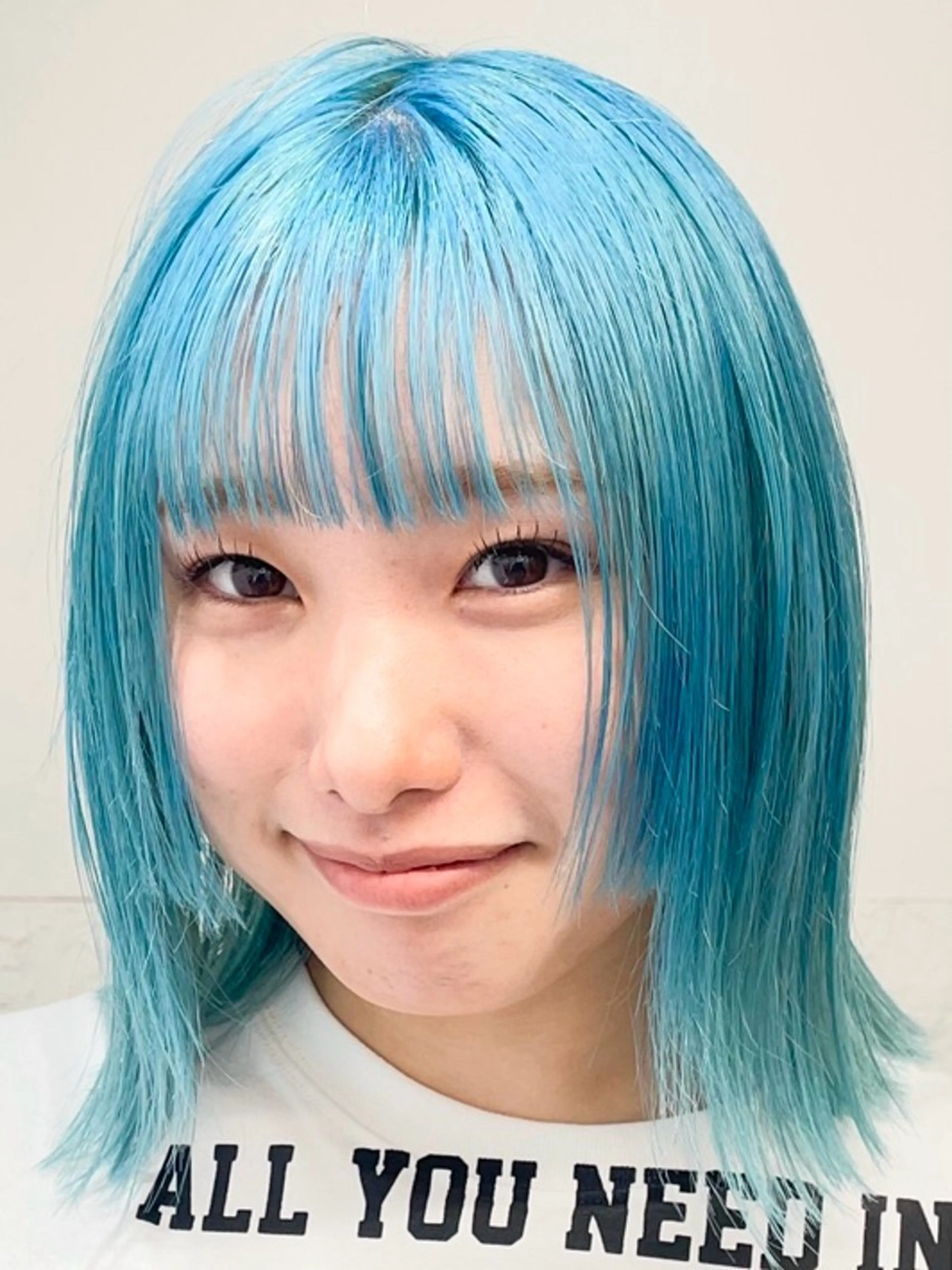 ミディアム カラー ヘアアレンジ 🦠デザインカラー/ 魚瀬あおい🦠のヘアスタイル