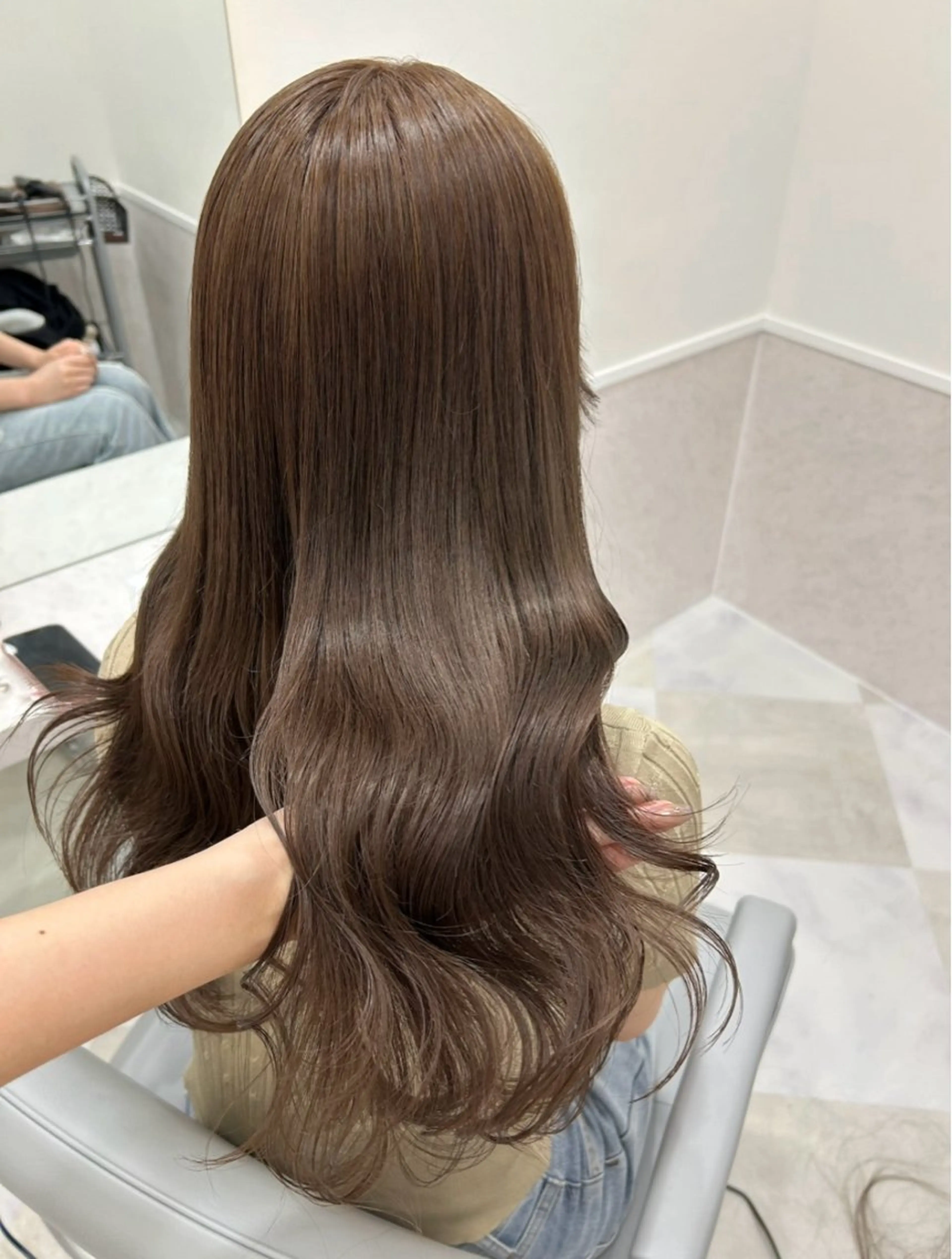 ロング 💎りあん/大須/栄 ブリーチなしWカラーのヘアスタイル