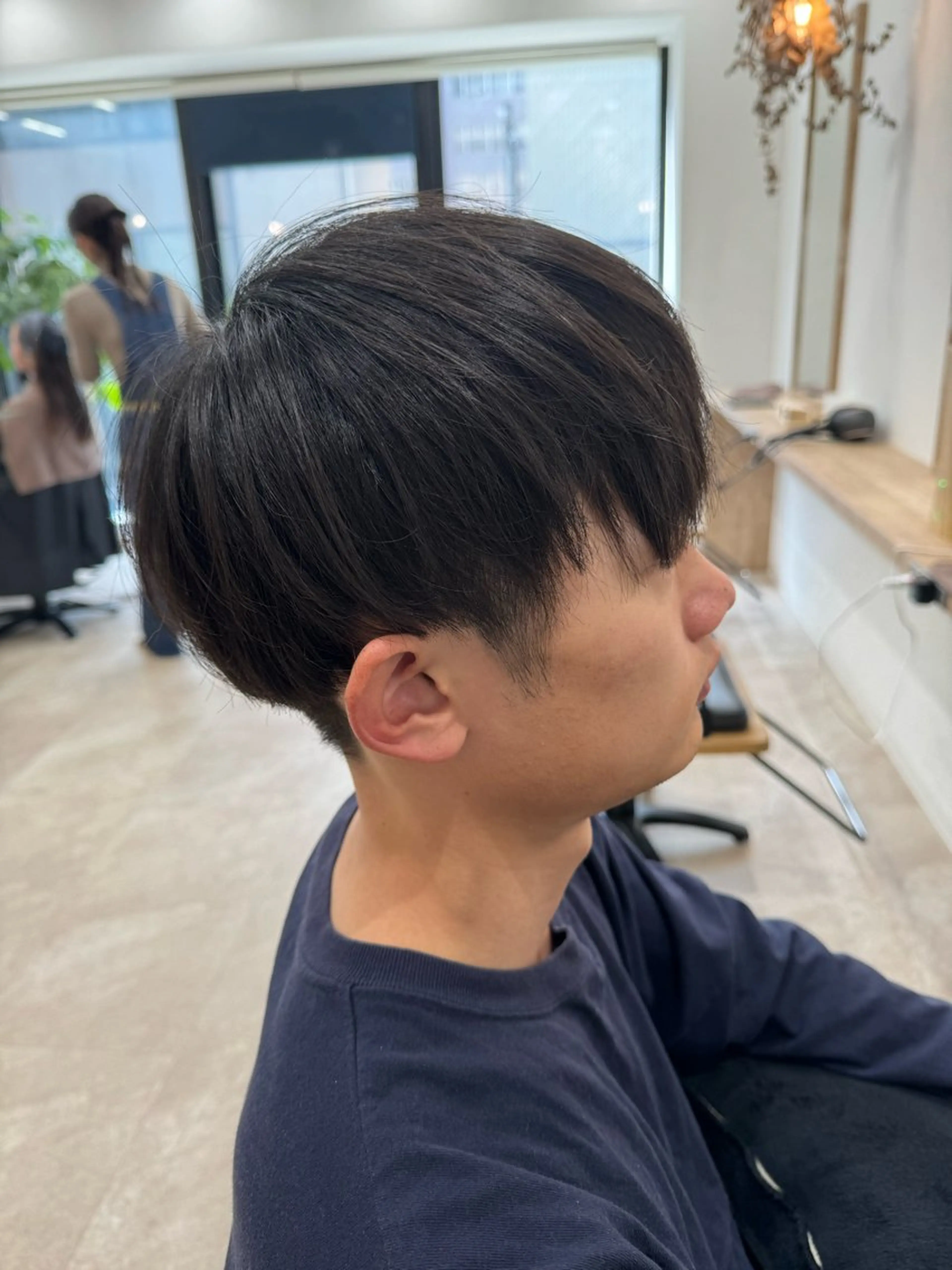 ショート メンズ カット 縮毛矯正 トリートメント 髪質改善/縮毛矯正 /メンズパーマ川田のヘアスタイル