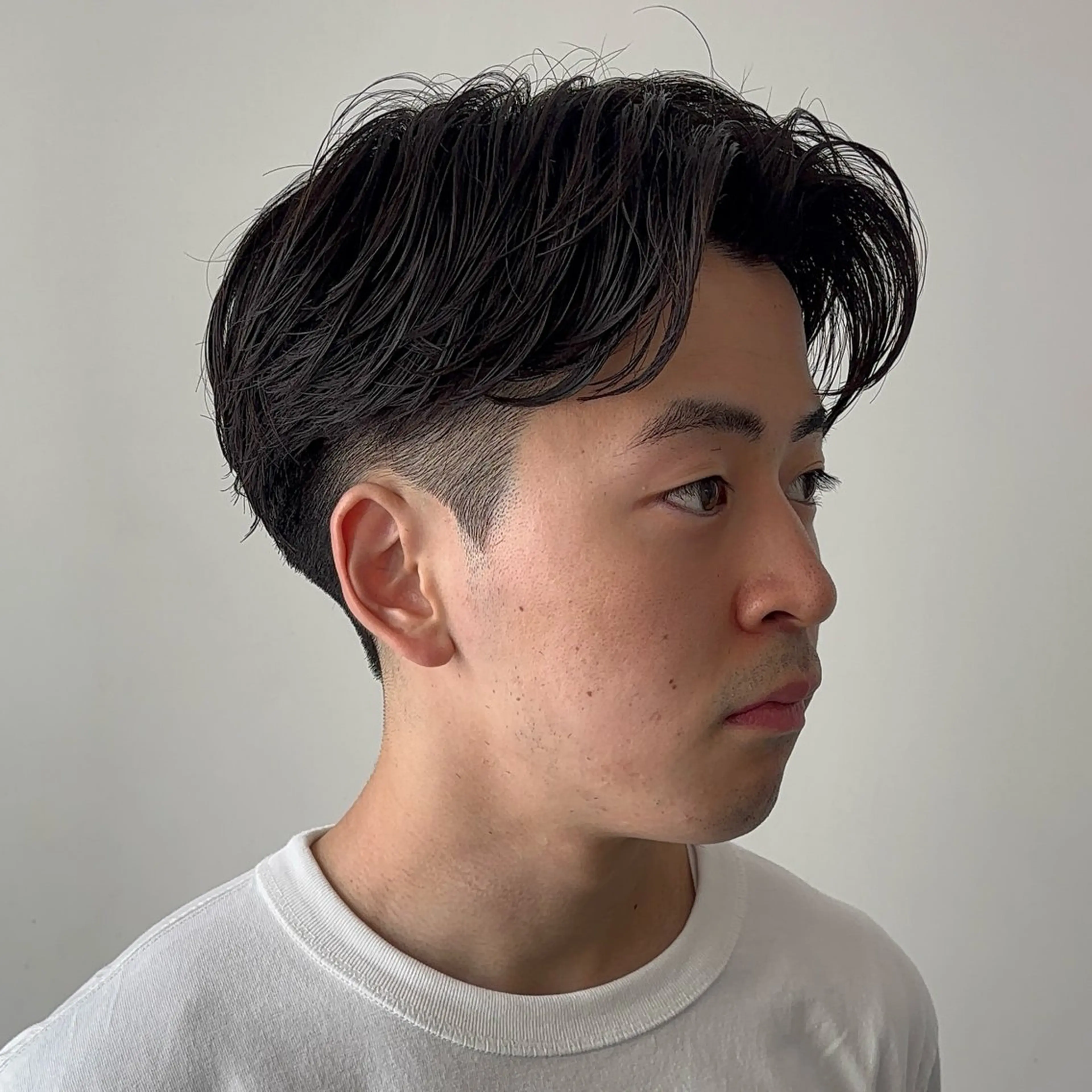 [人気No5🔥]men'sカット+ニュアンスパーマの写真