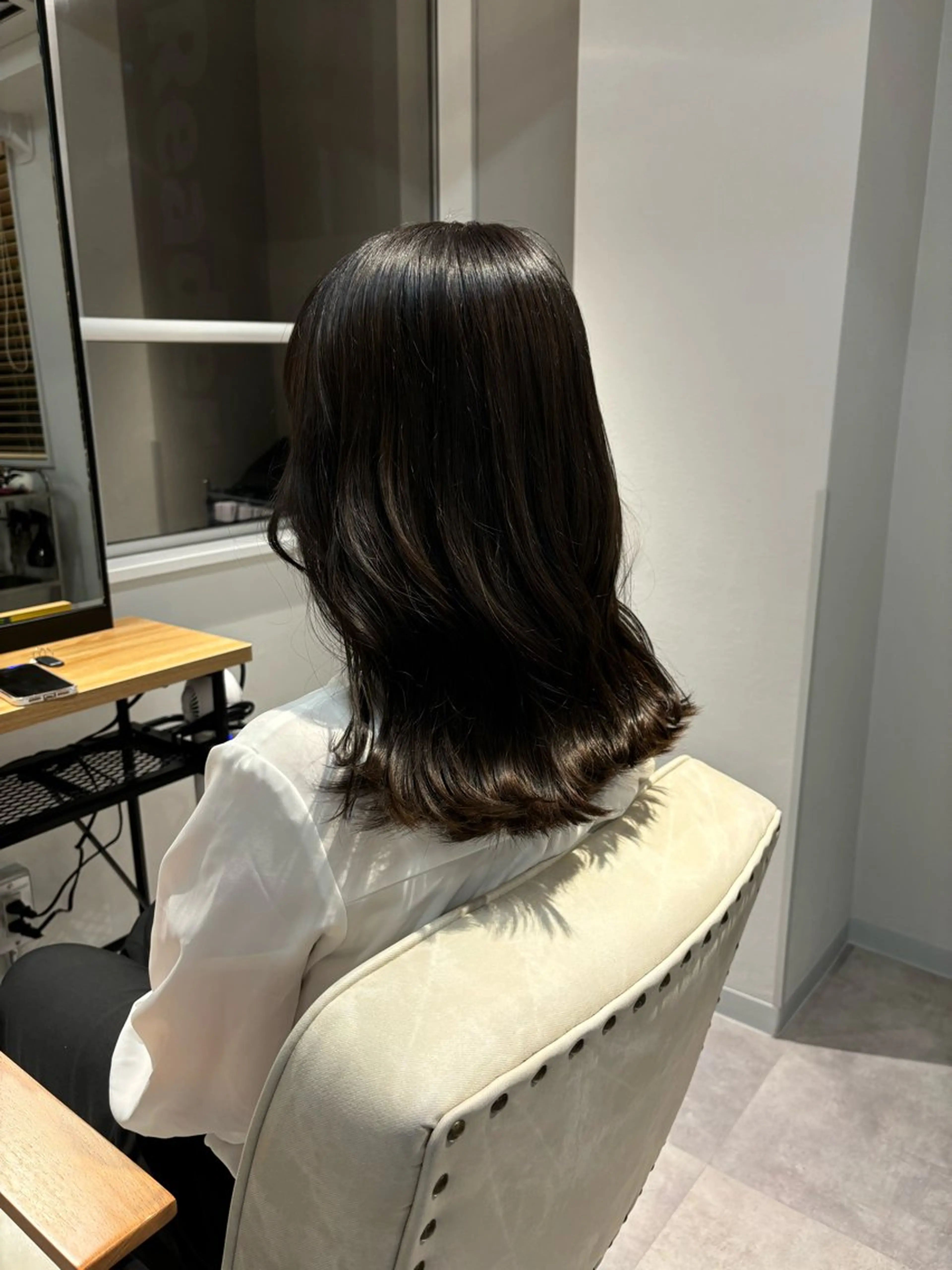 ミディアム 🎀クロスパーマ／ ボブ🎀MOMONAのヘアスタイル