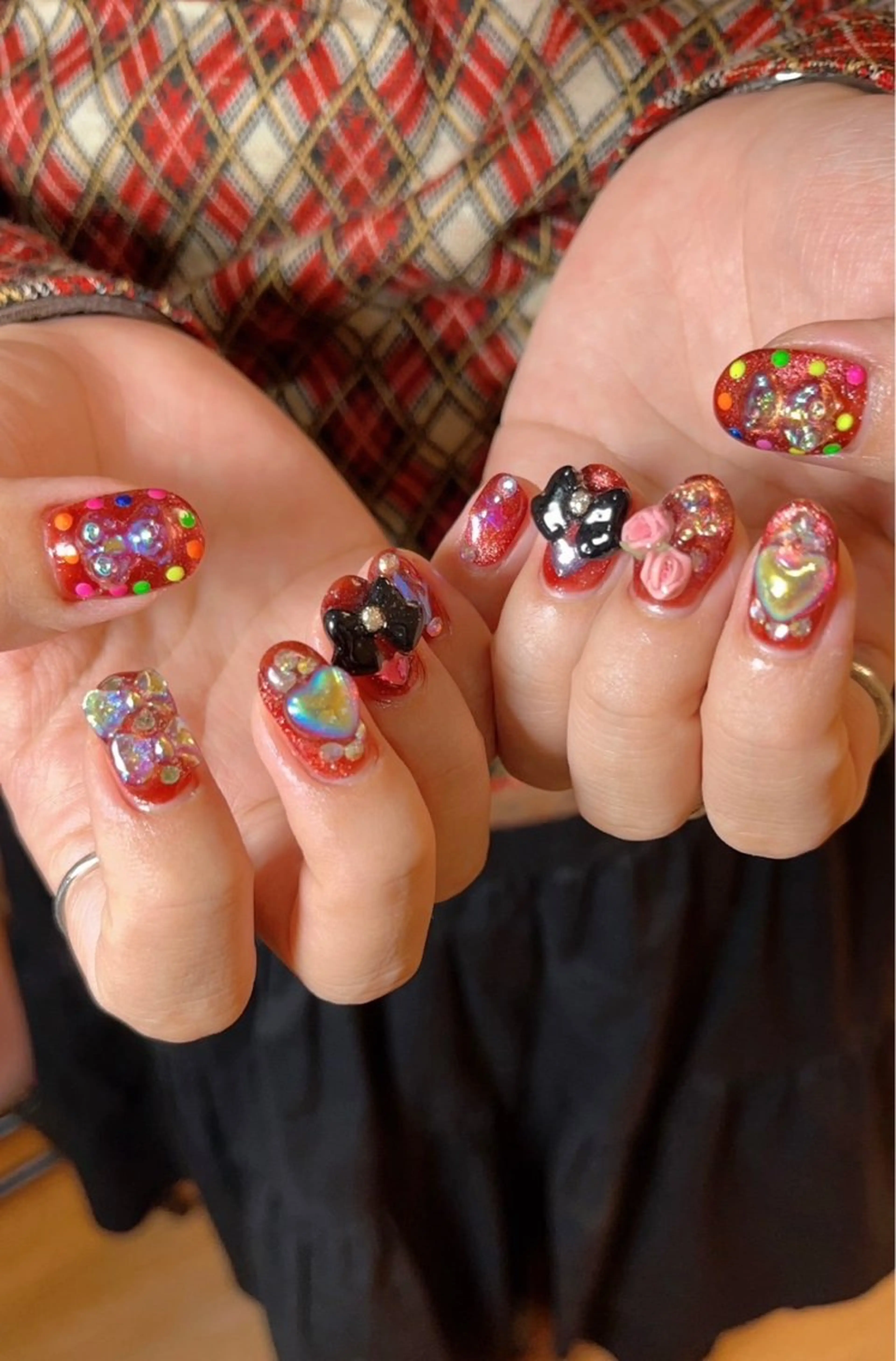 ネイル ハンドネイル LOVE NAIL 💕Sonoのネイルデザイン