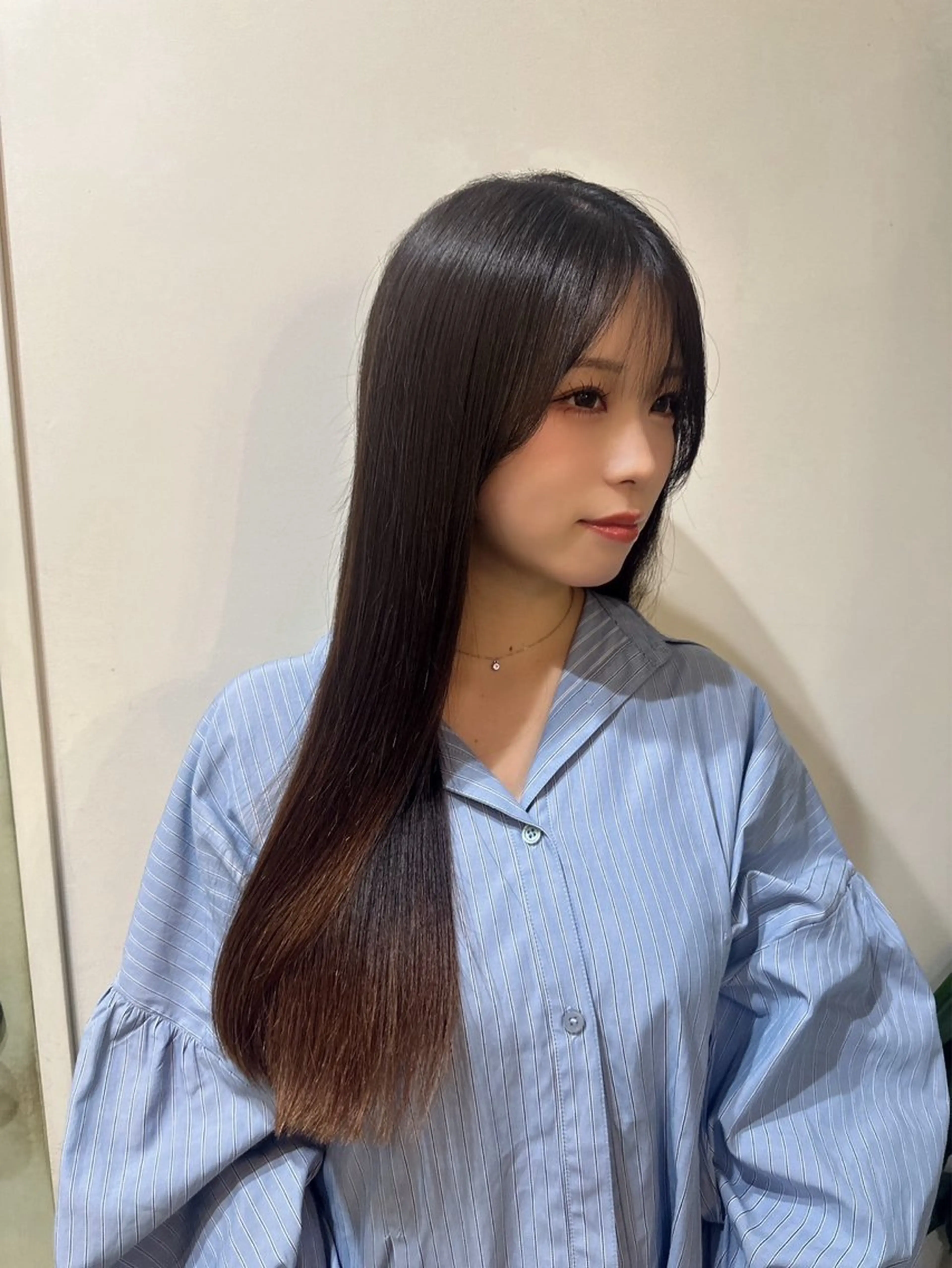 ロング カット トリートメント レイヤー×髪質改善 hinanoのヘアスタイル