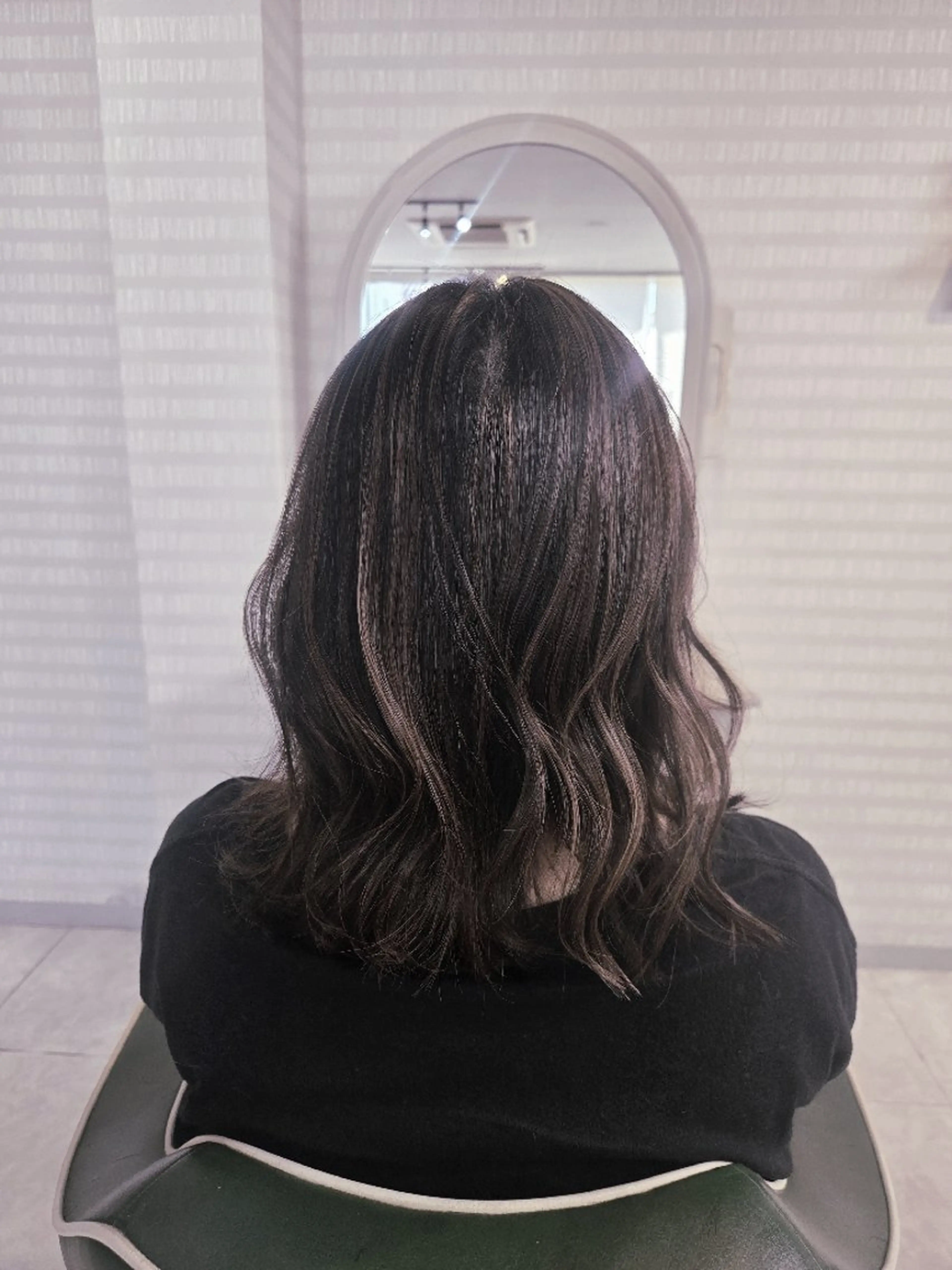 セミロング カット ヘアカラー 【ハイライトに自信】 福田 将太のヘアスタイル