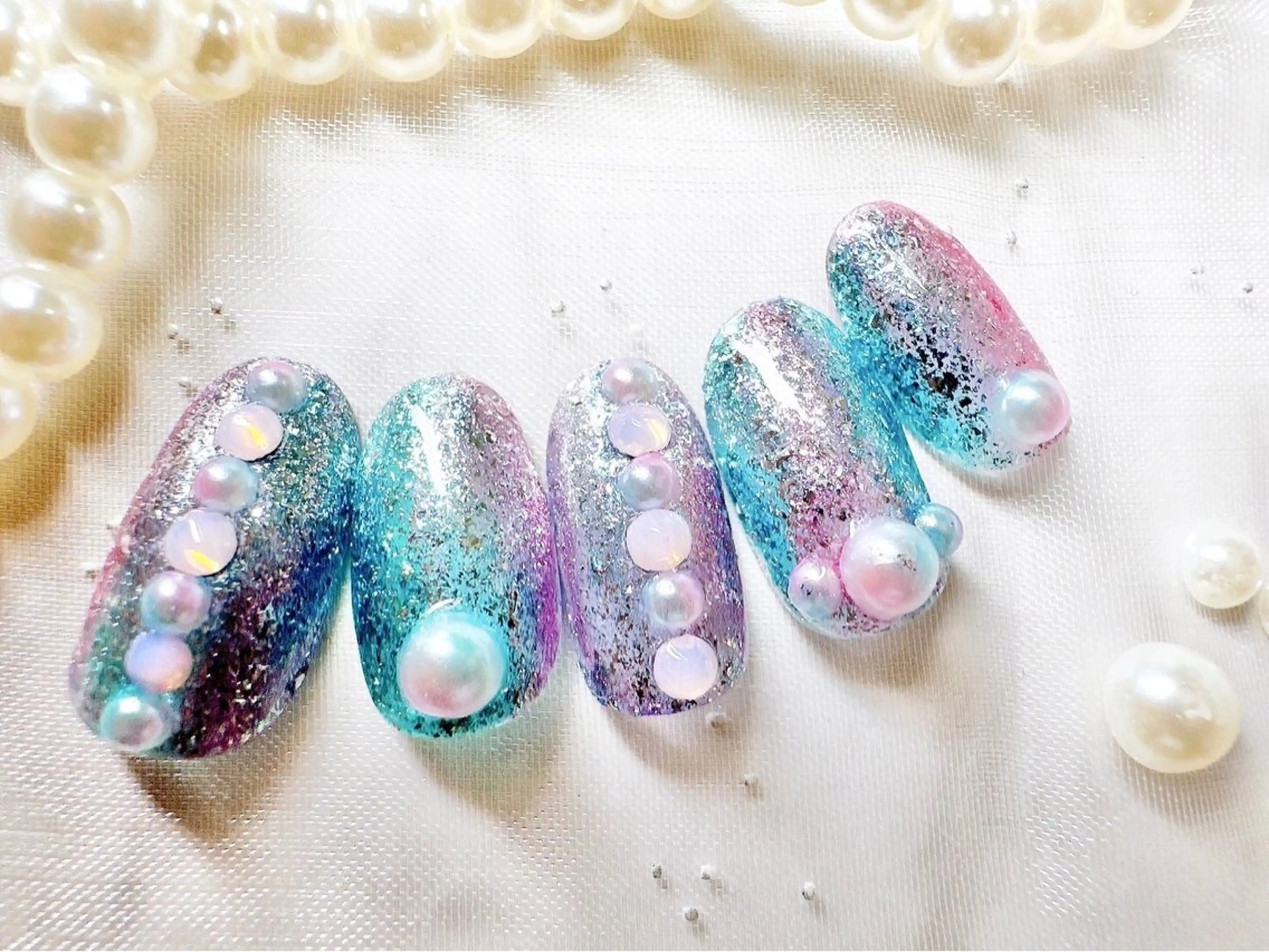 ネイル ハンドネイル プティリボン 武蔵小金井店のネイルデザイン