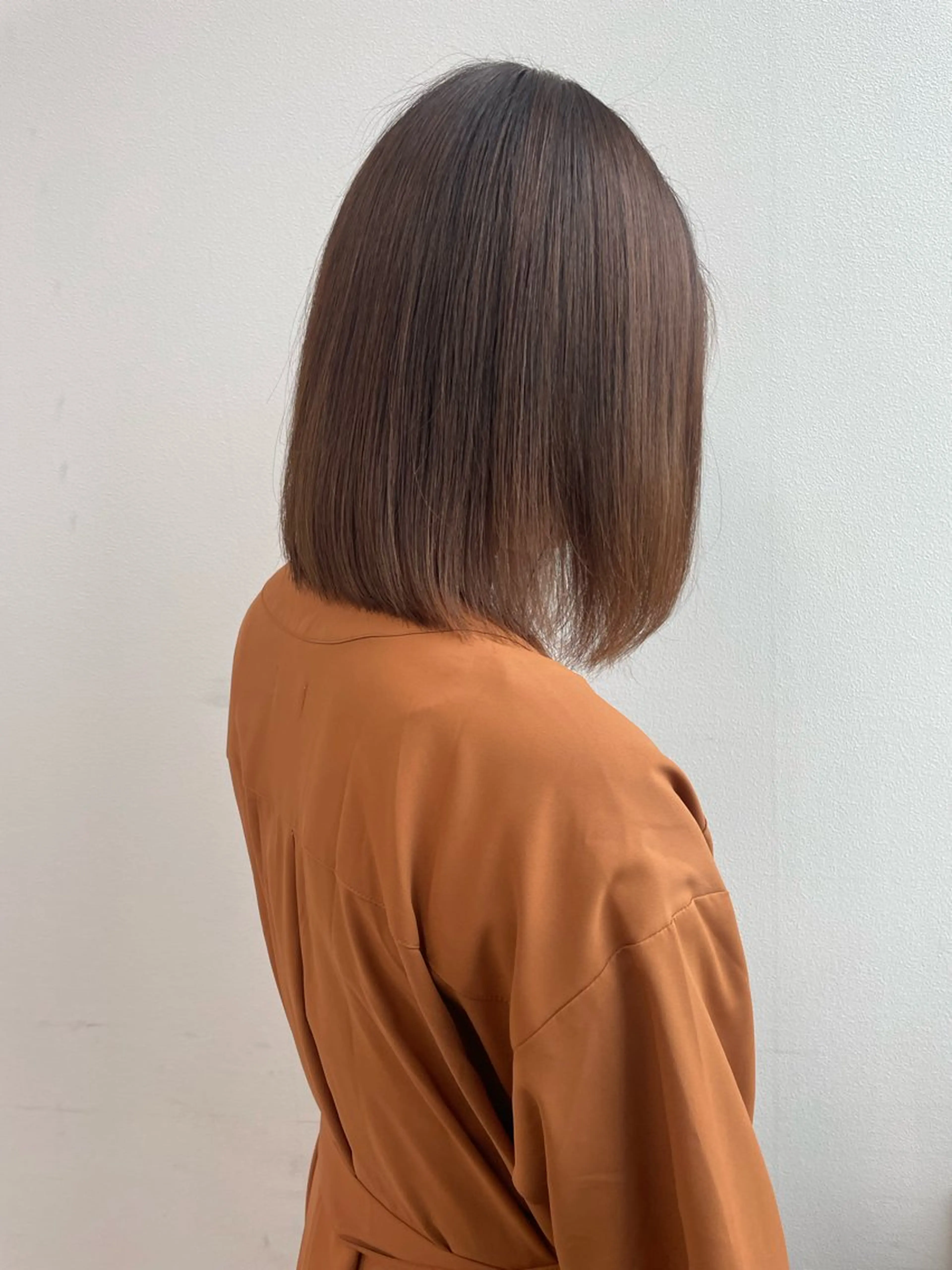 ミディアム 松下 紗季のヘアスタイル