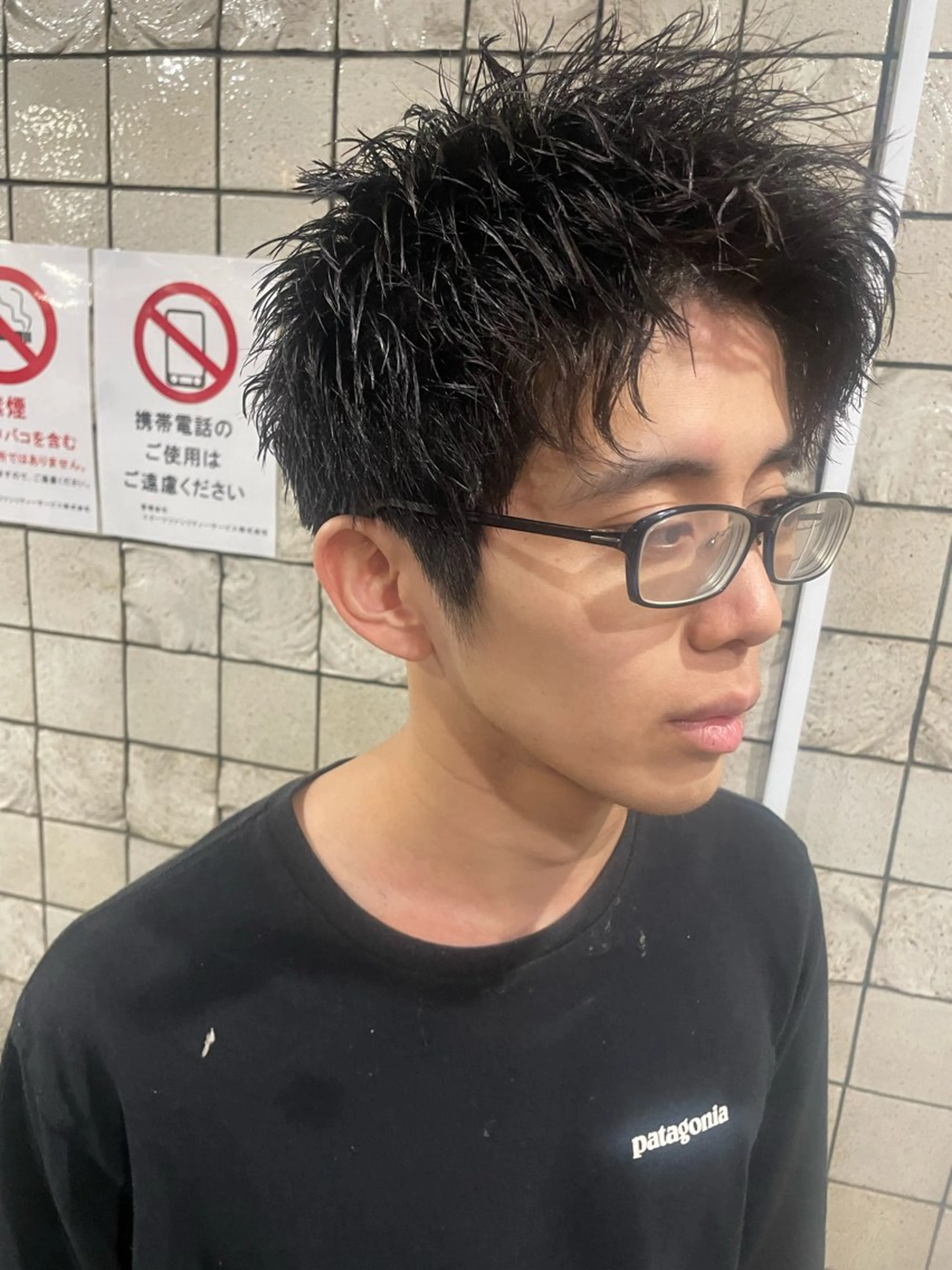 ショート ショートヘア 染谷 翔のヘアスタイル