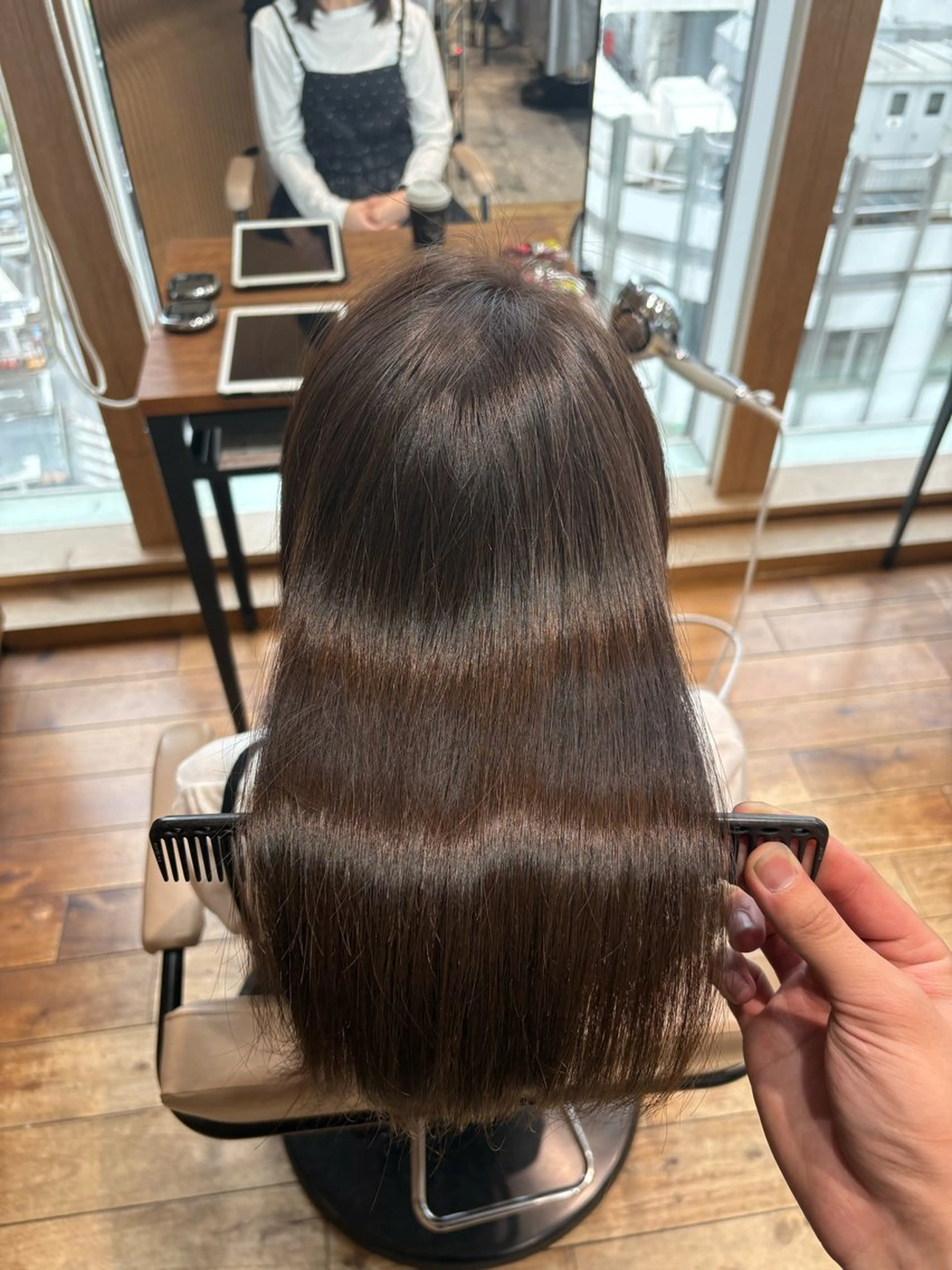 カラー ブリーチ ヘアカラー トリートメント 就活カラー🌱/ shumaのヘアスタイル