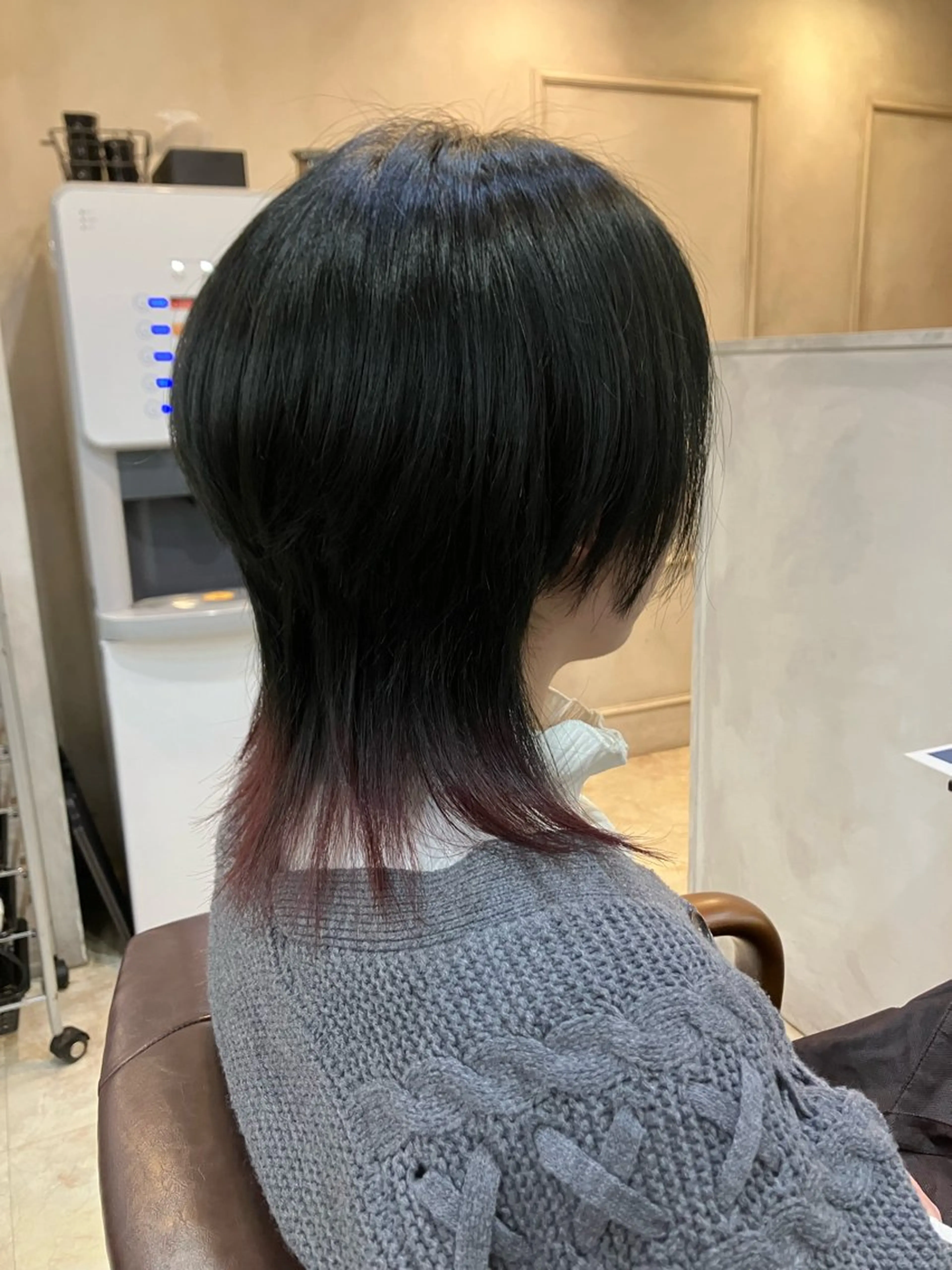 ショート ウルフカット 荒木 健のヘアスタイル