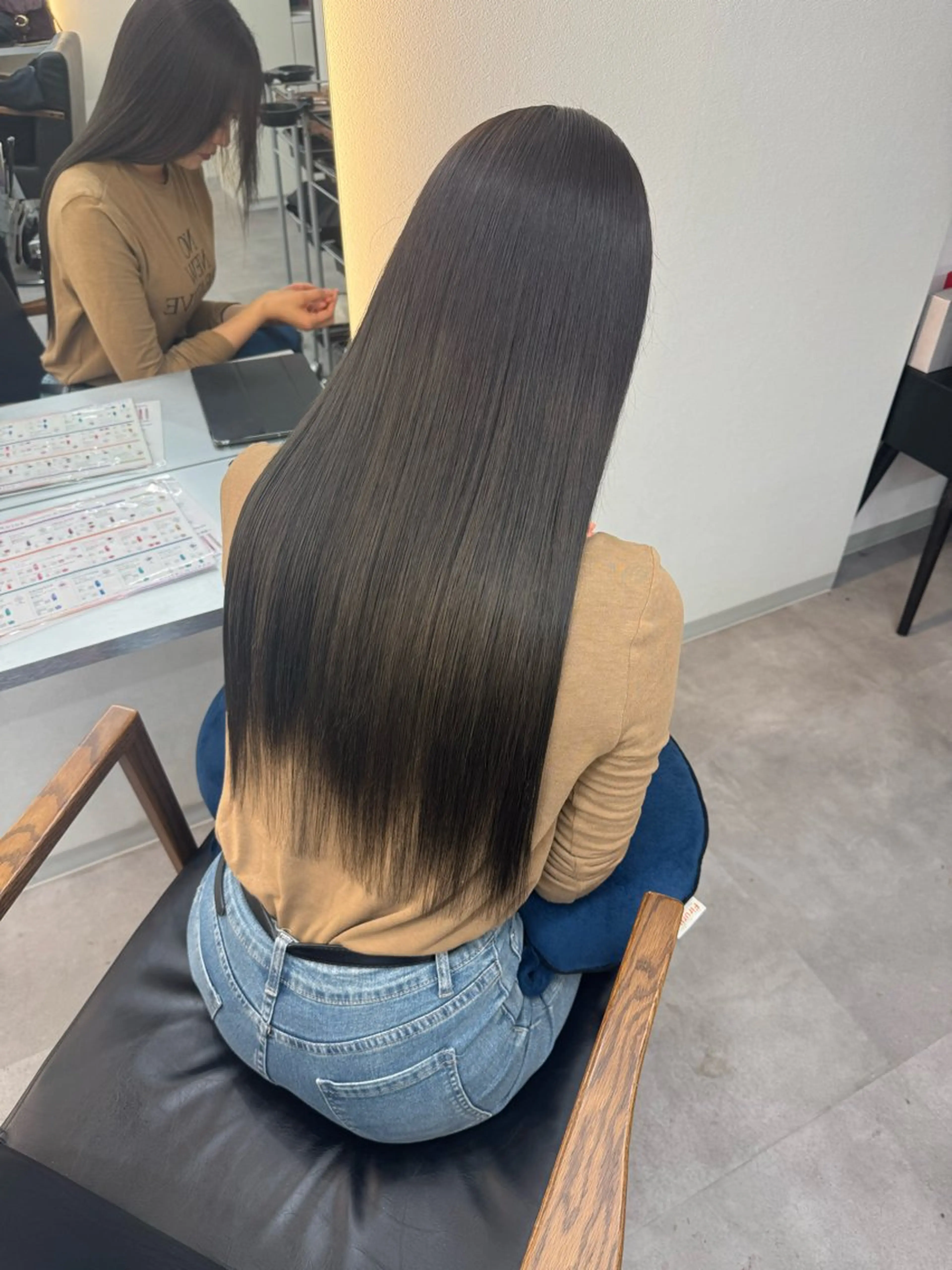 ロング カラー ブリーチ 🌼RIENS/原田 菜々華🌼のヘアスタイル