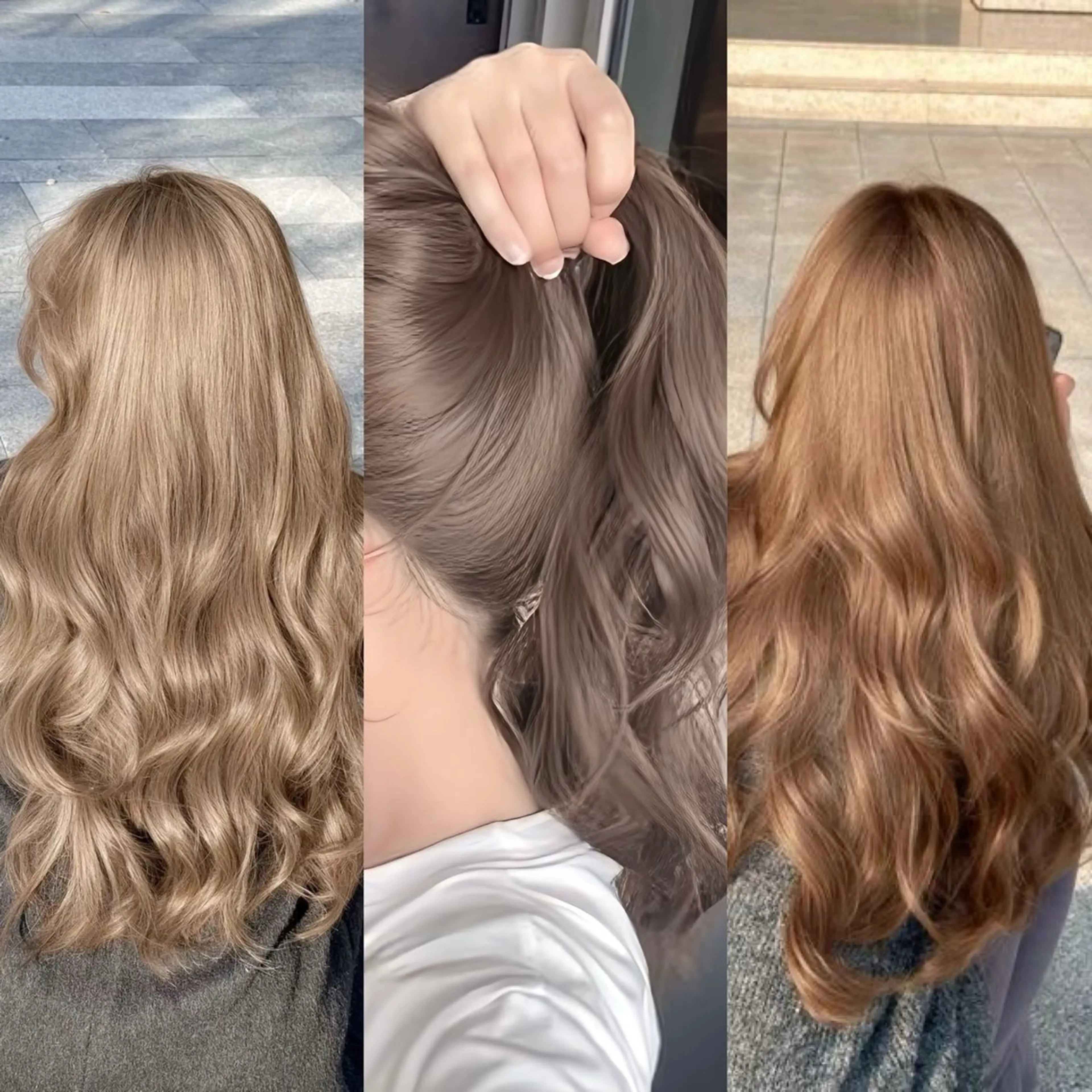 ロング MASHU韓国ヘア/ レイヤー/透明感カラのヘアスタイル