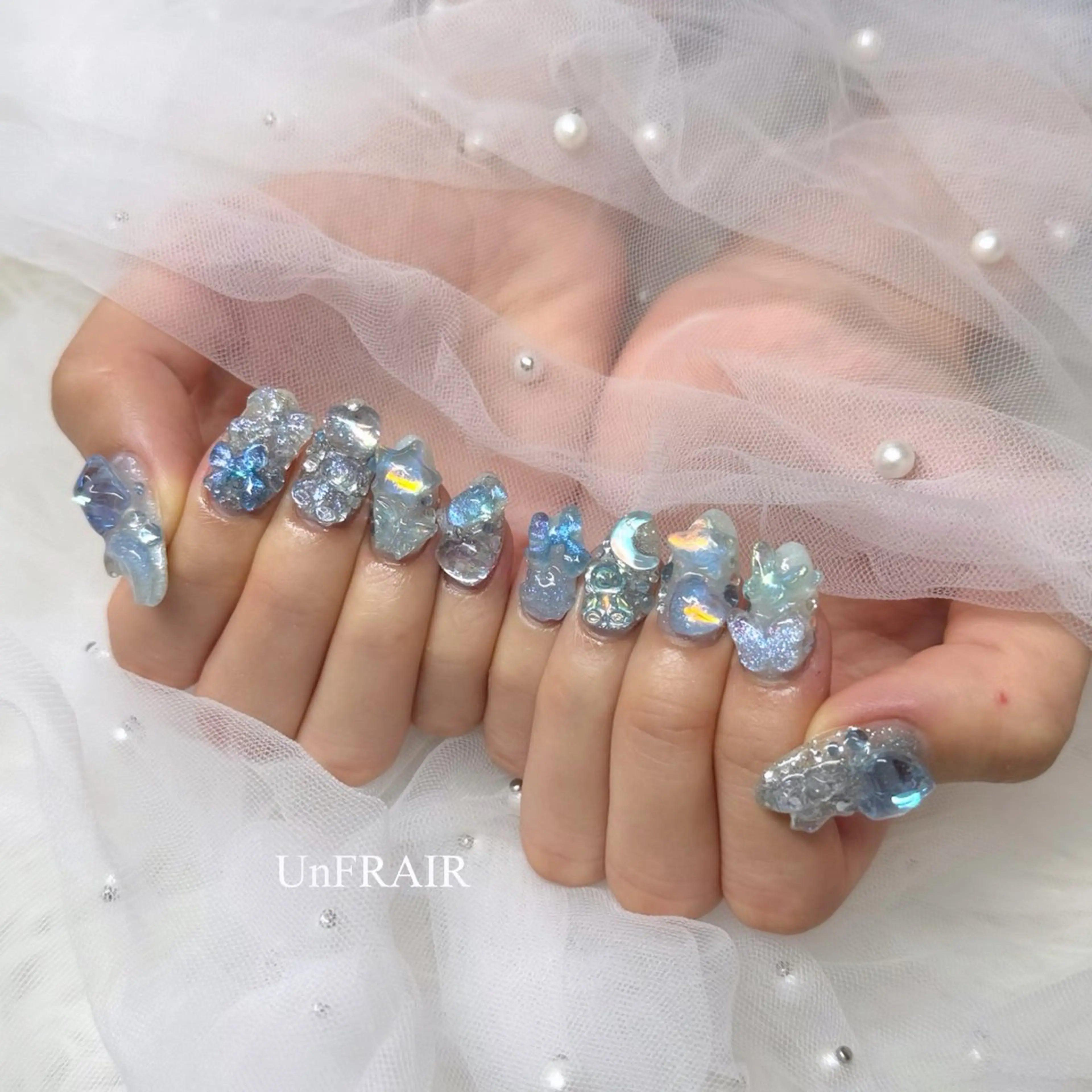 ネイル ハンドネイル UnFLAIR 麻布十番店🧸NAOのネイルデザイン