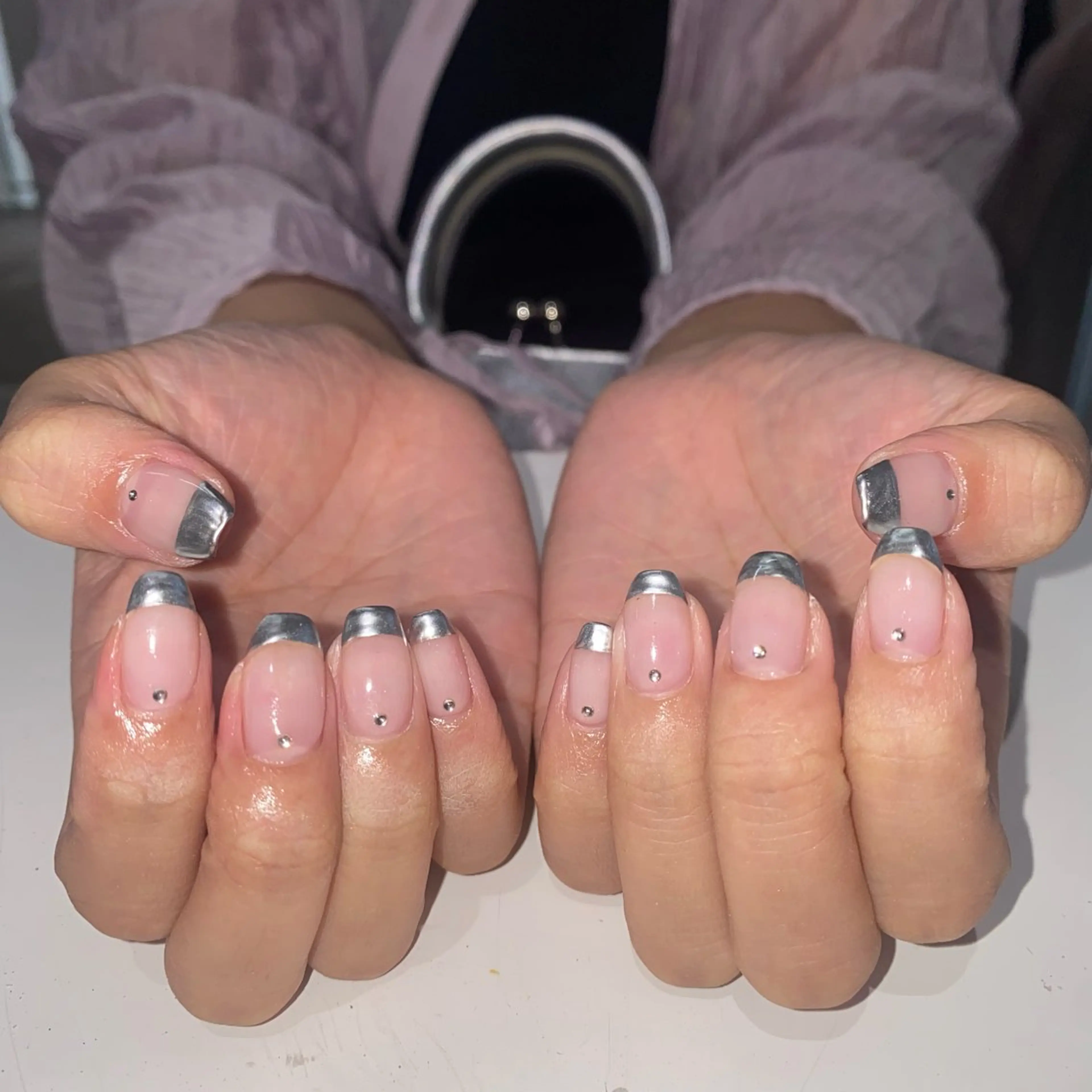 ネイル フレンチネイル 🎼yuuka/池袋 🎼WOLTOKYOのネイルデザイン