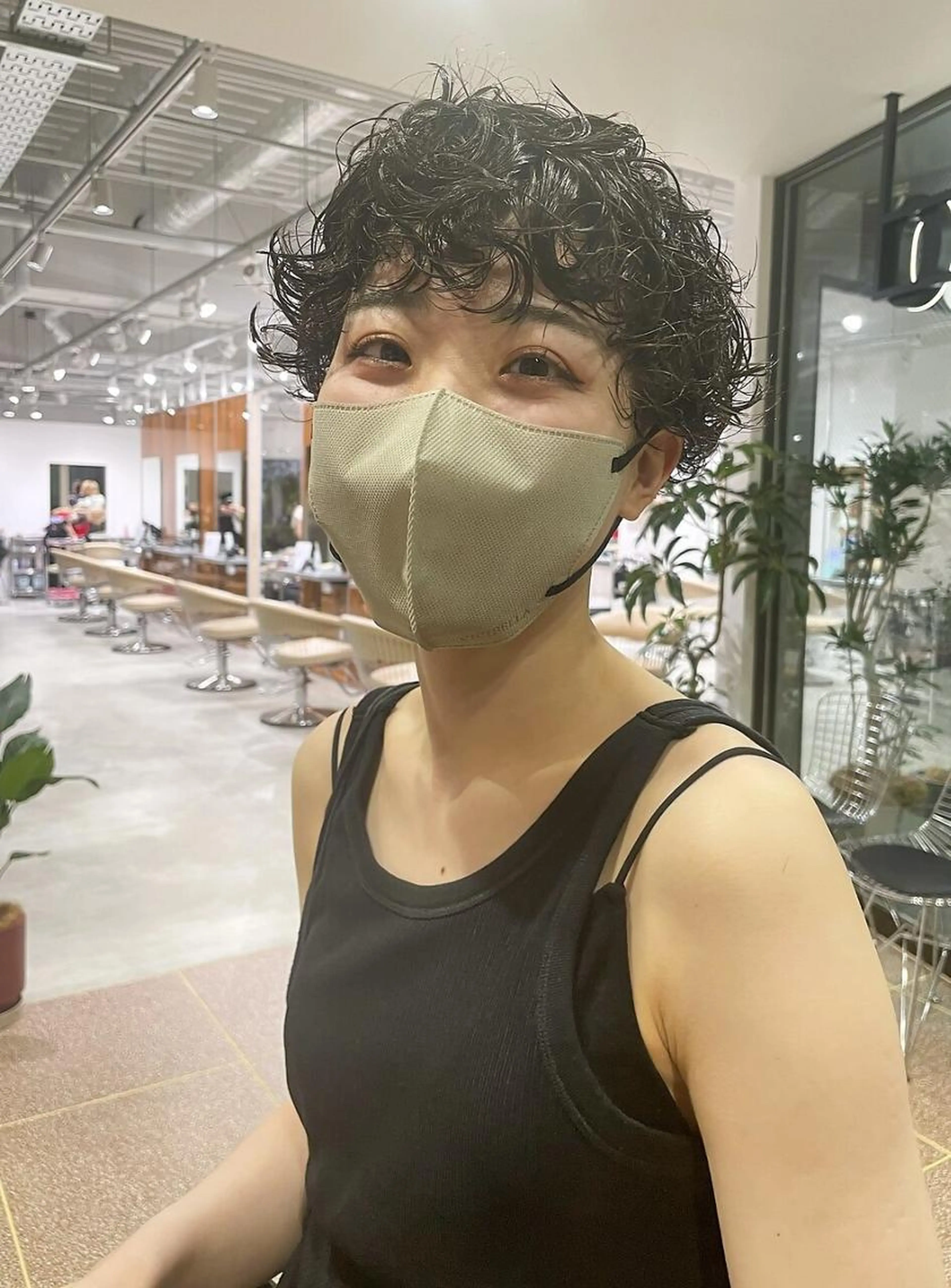 [🌿口コミ書いて頂いた方限定価格🌿]レディースショートパーマ＋トリートメント¥0の写真