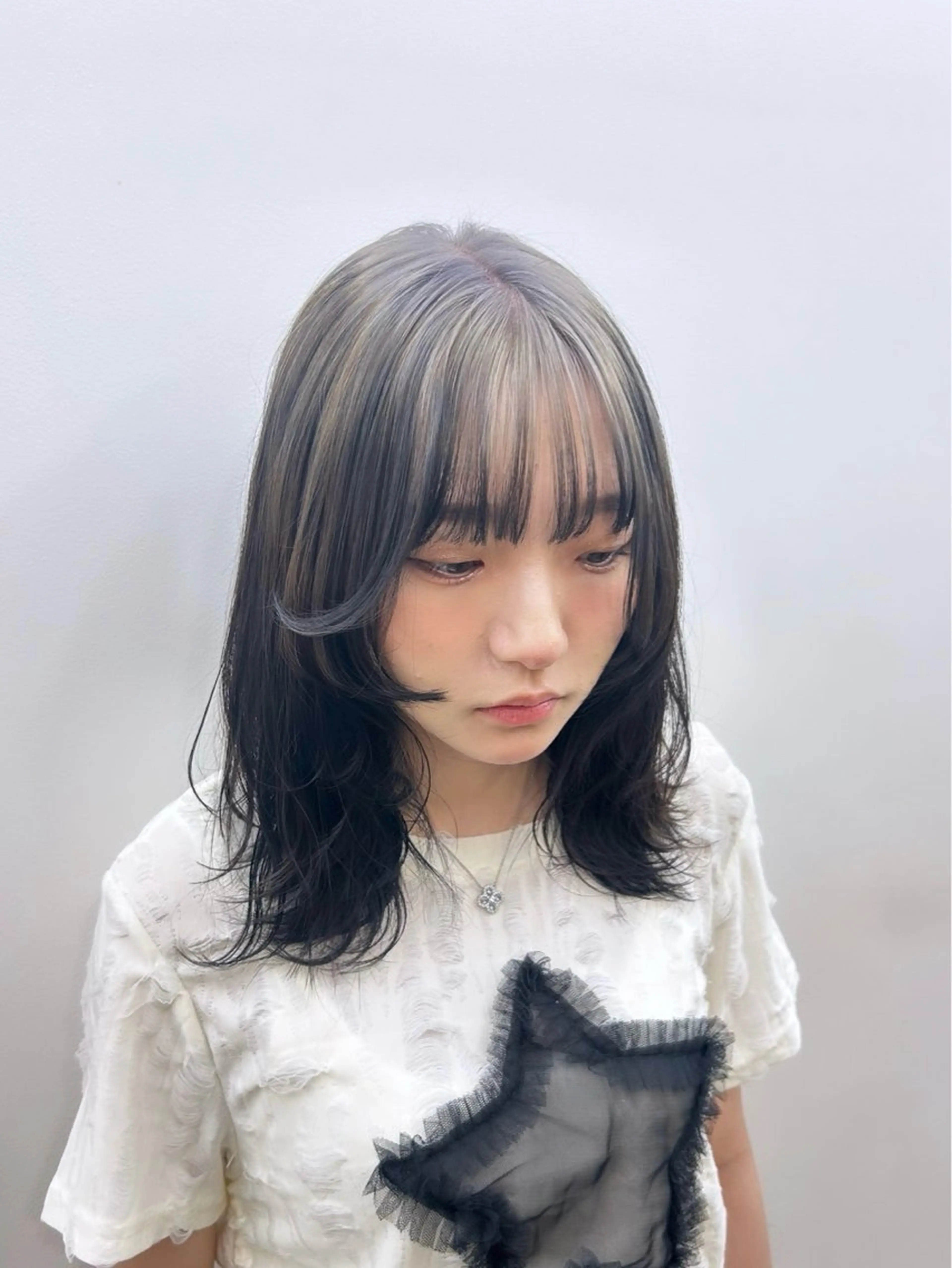 ロング ボブ エクステ 外国人風カラー 卒業式のヘアスタイル レイヤーカット ヘアカラー トリートメント MiRI💜地毛級 エクステ✖似合わせ技のヘアスタイル