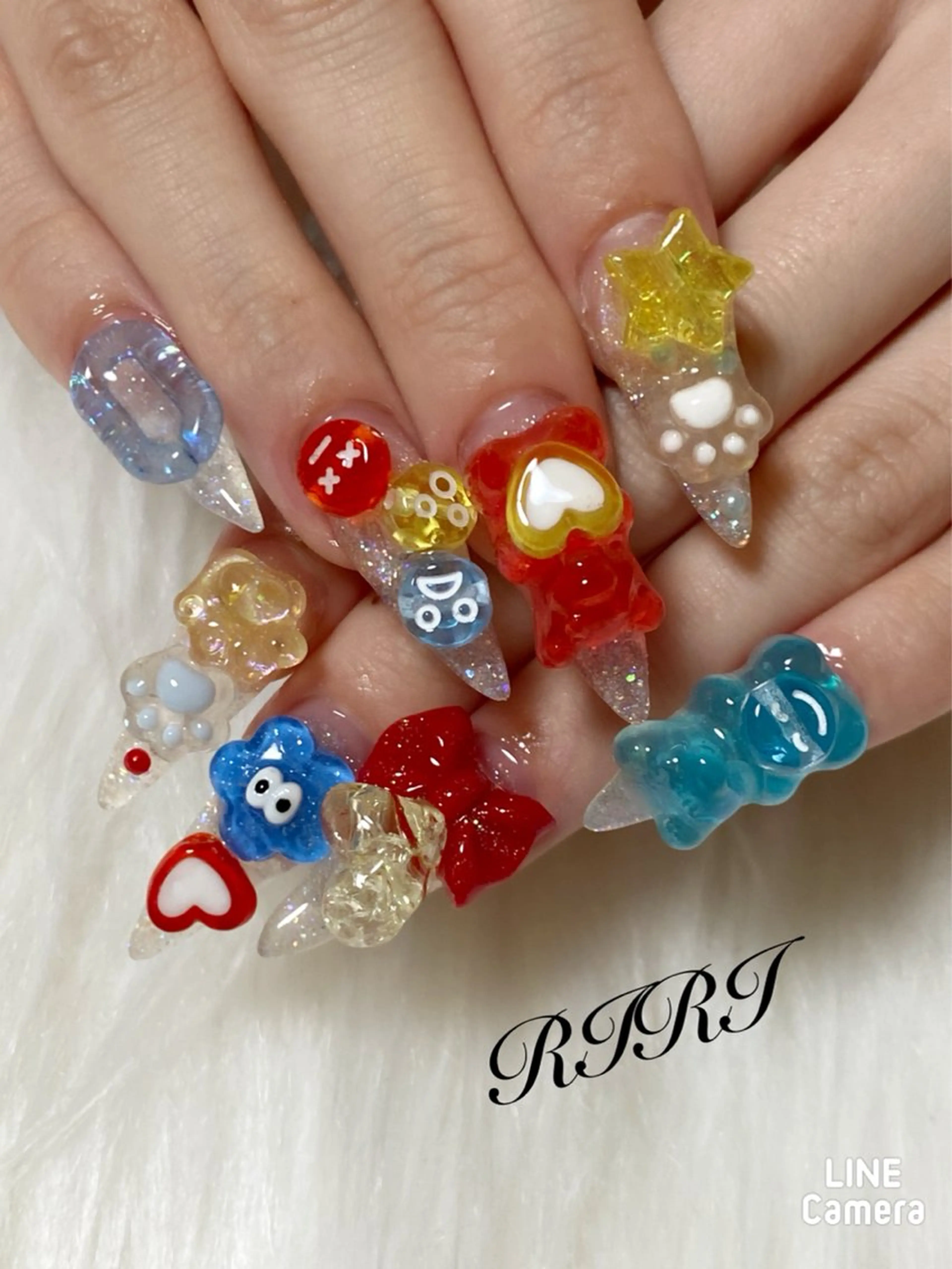 ネイル riri オーナーのネイルデザイン