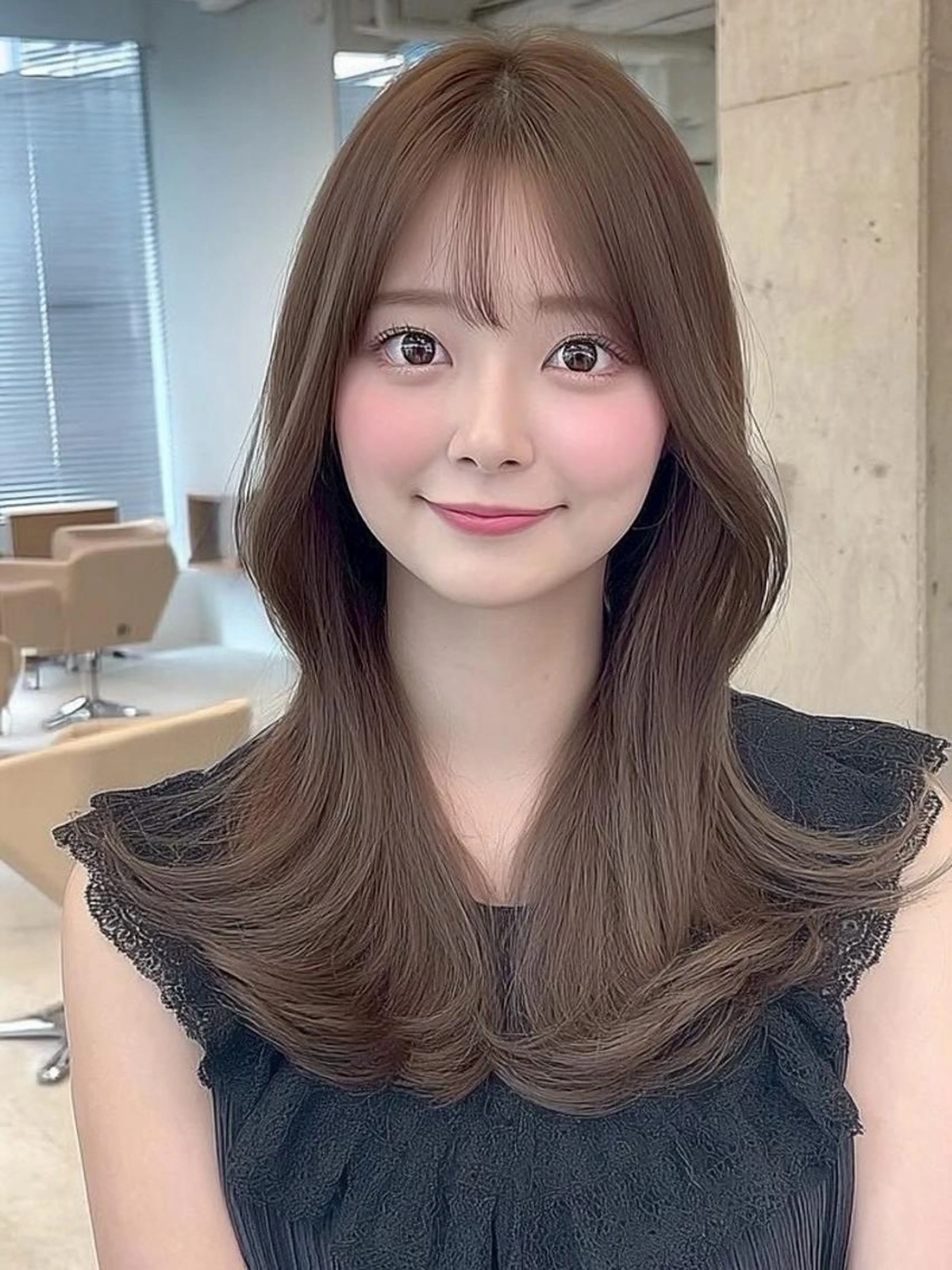 ブリーチなしワンカラー!の写真
