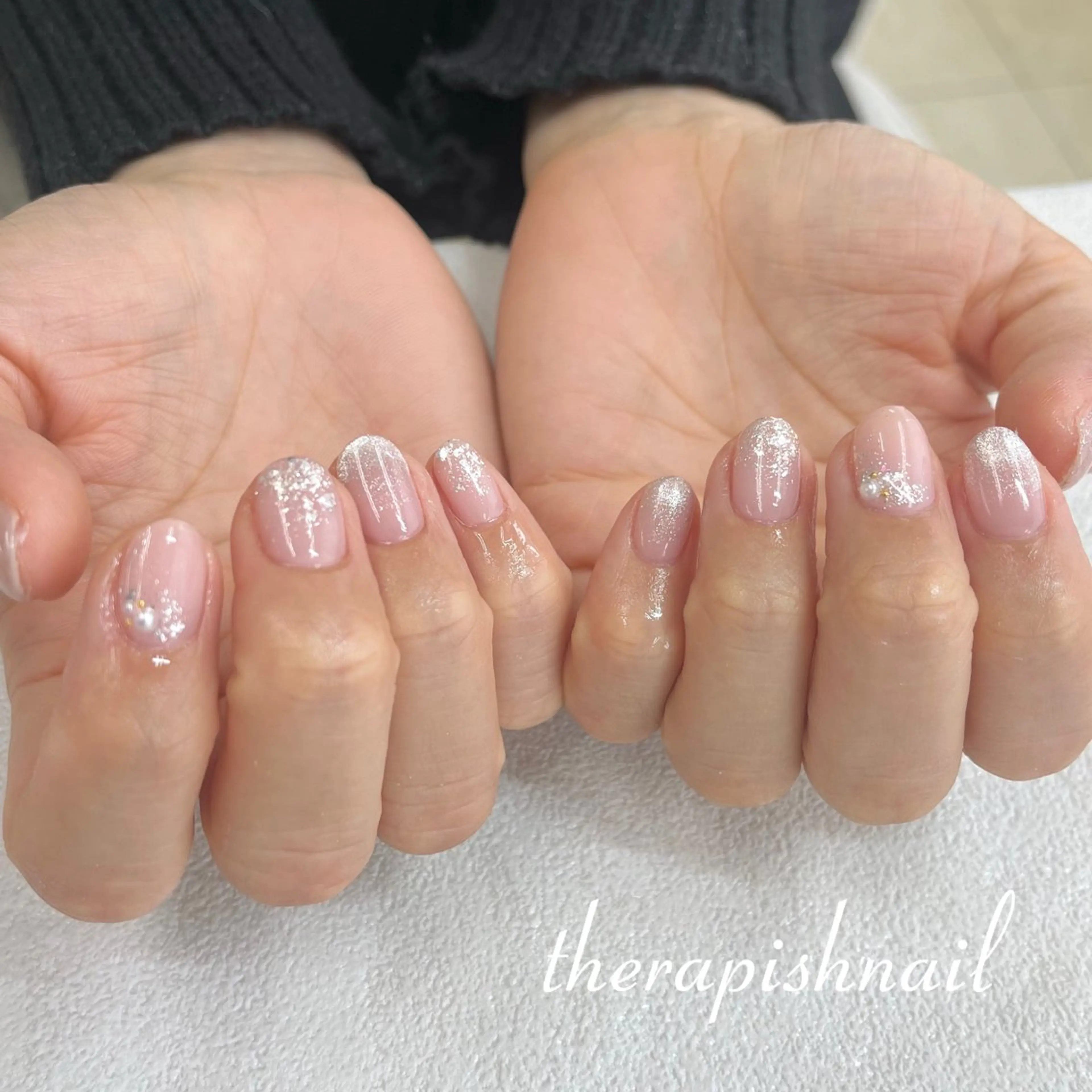 ネイル therapish 東三国徒歩1分 ゆなのネイルデザイン