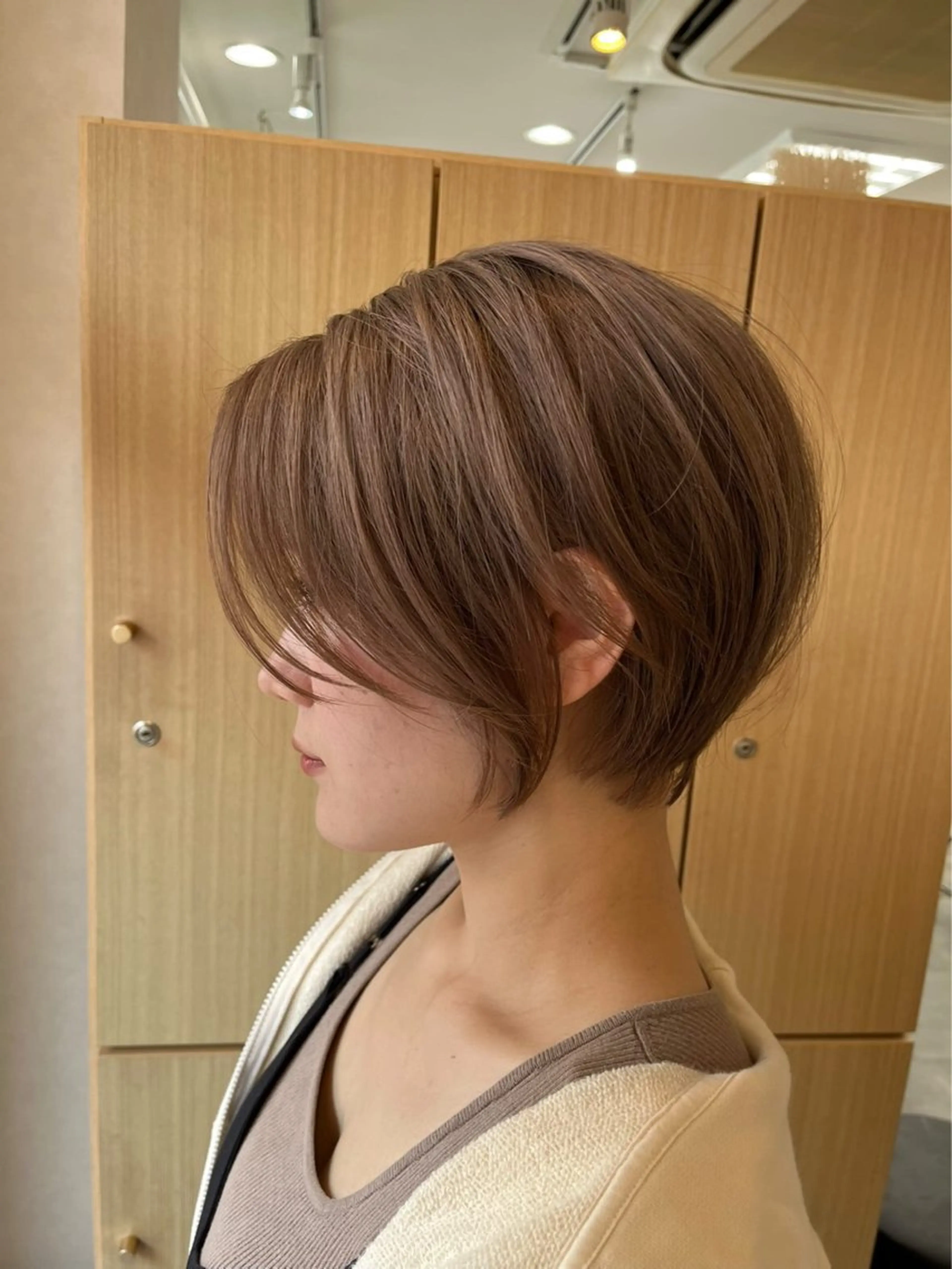 【ショート限定】カット＋無料トリートメント付き#ショートボブ#丸みショート#タイトショートの写真