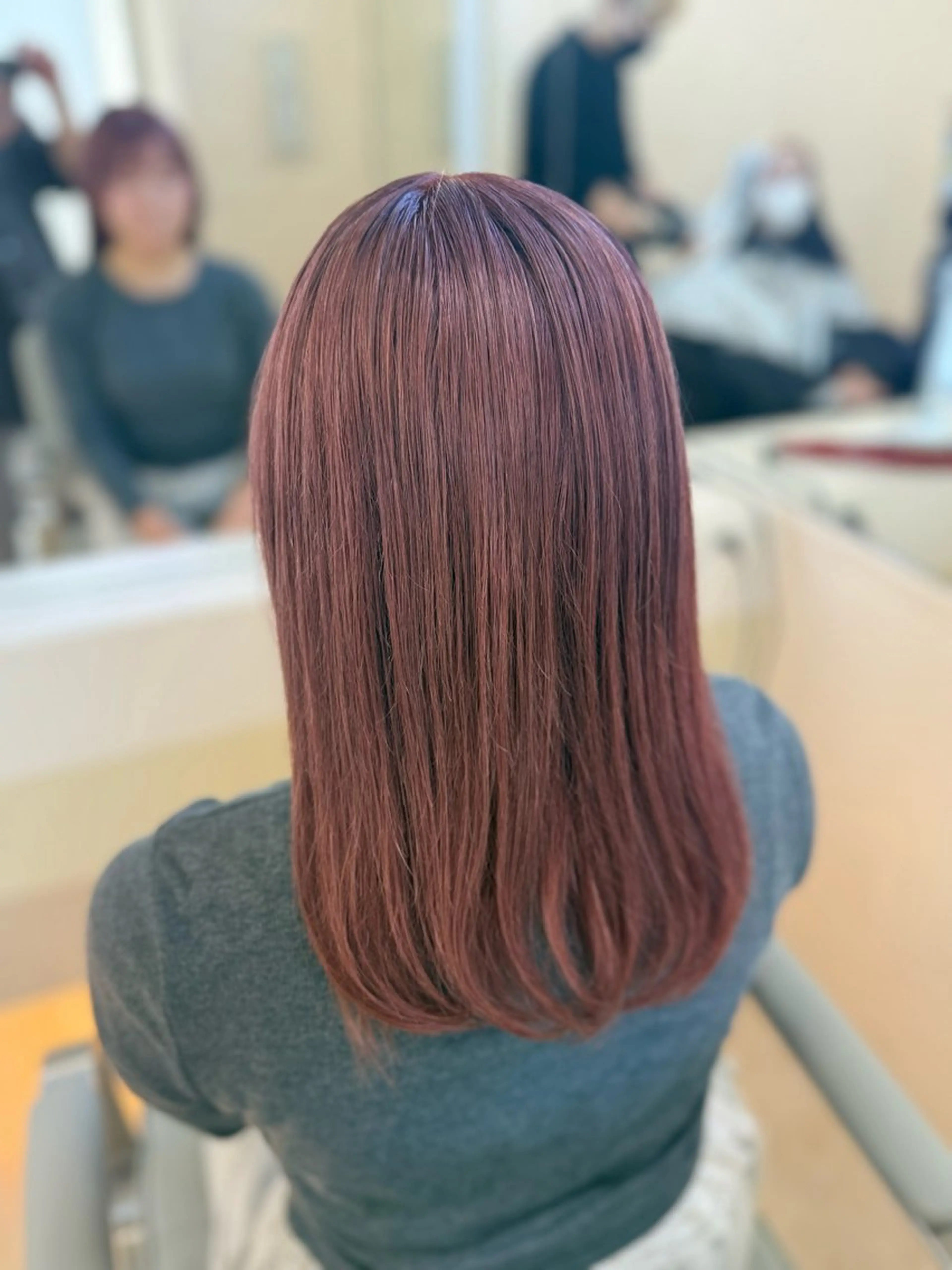 ミディアム カラー ヘアカラー 久保 泰都/大宮のヘアスタイル