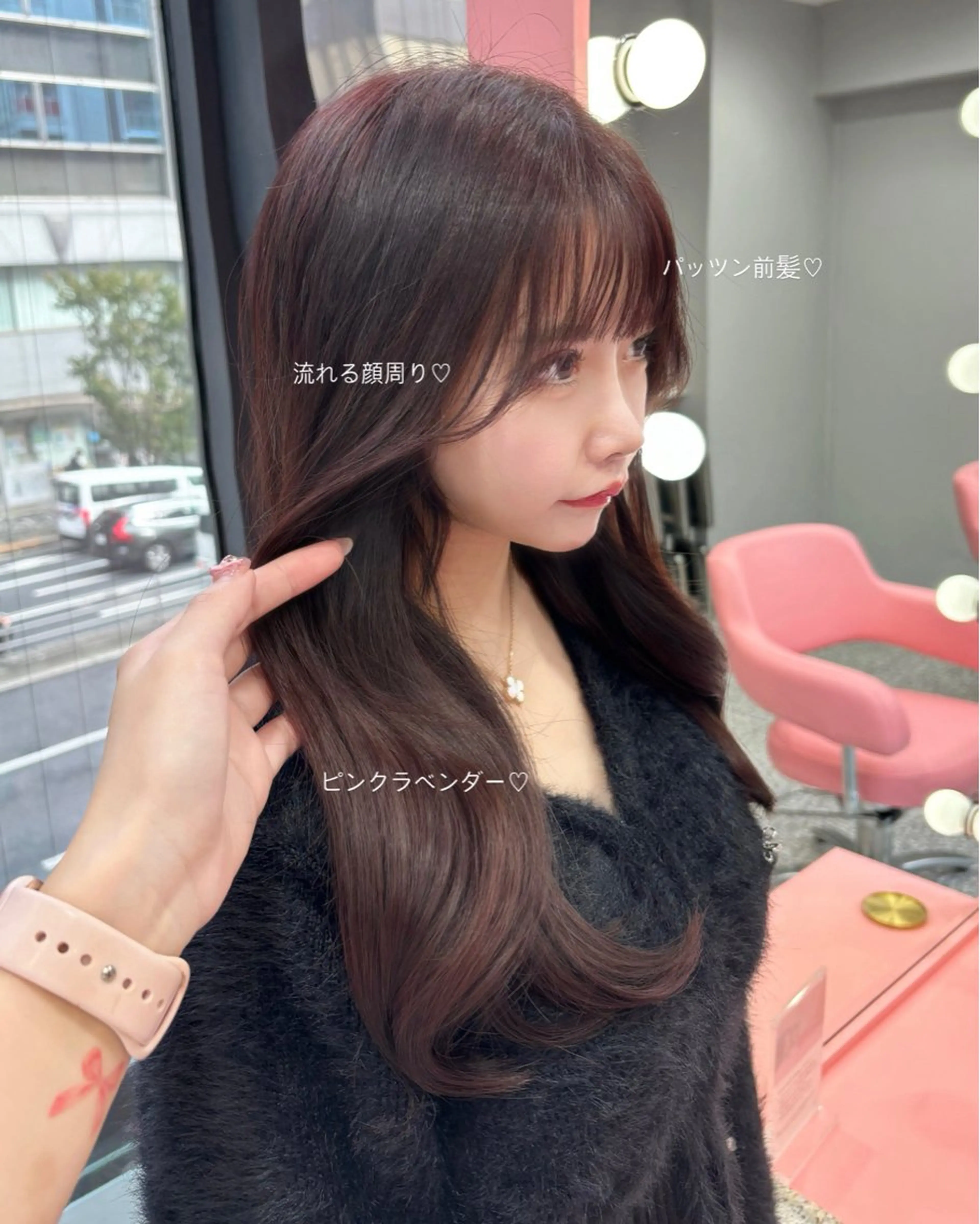 ロング kanna♡ 韓国ヘアーのヘアスタイル