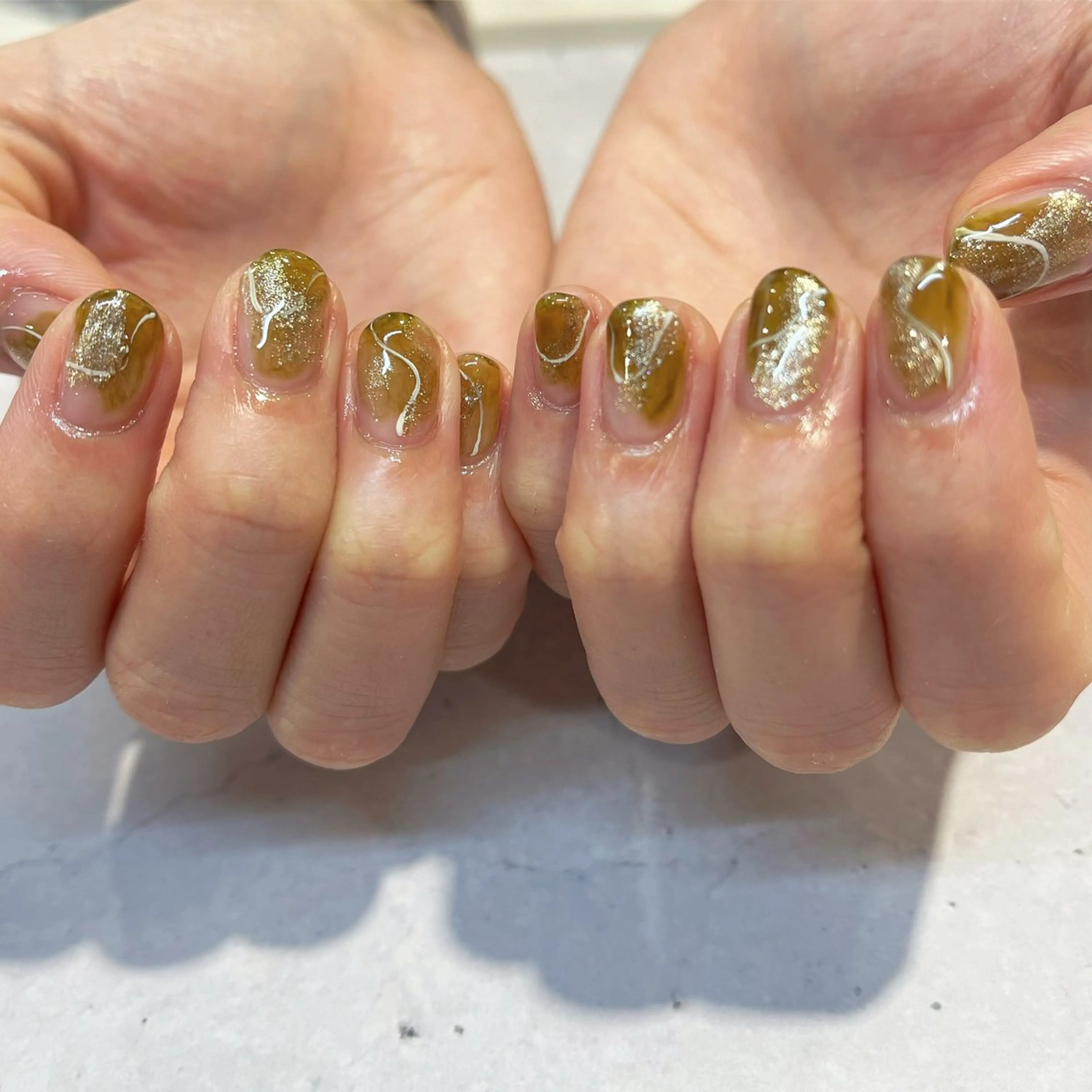 ネイル 内田 里穂のネイルデザイン