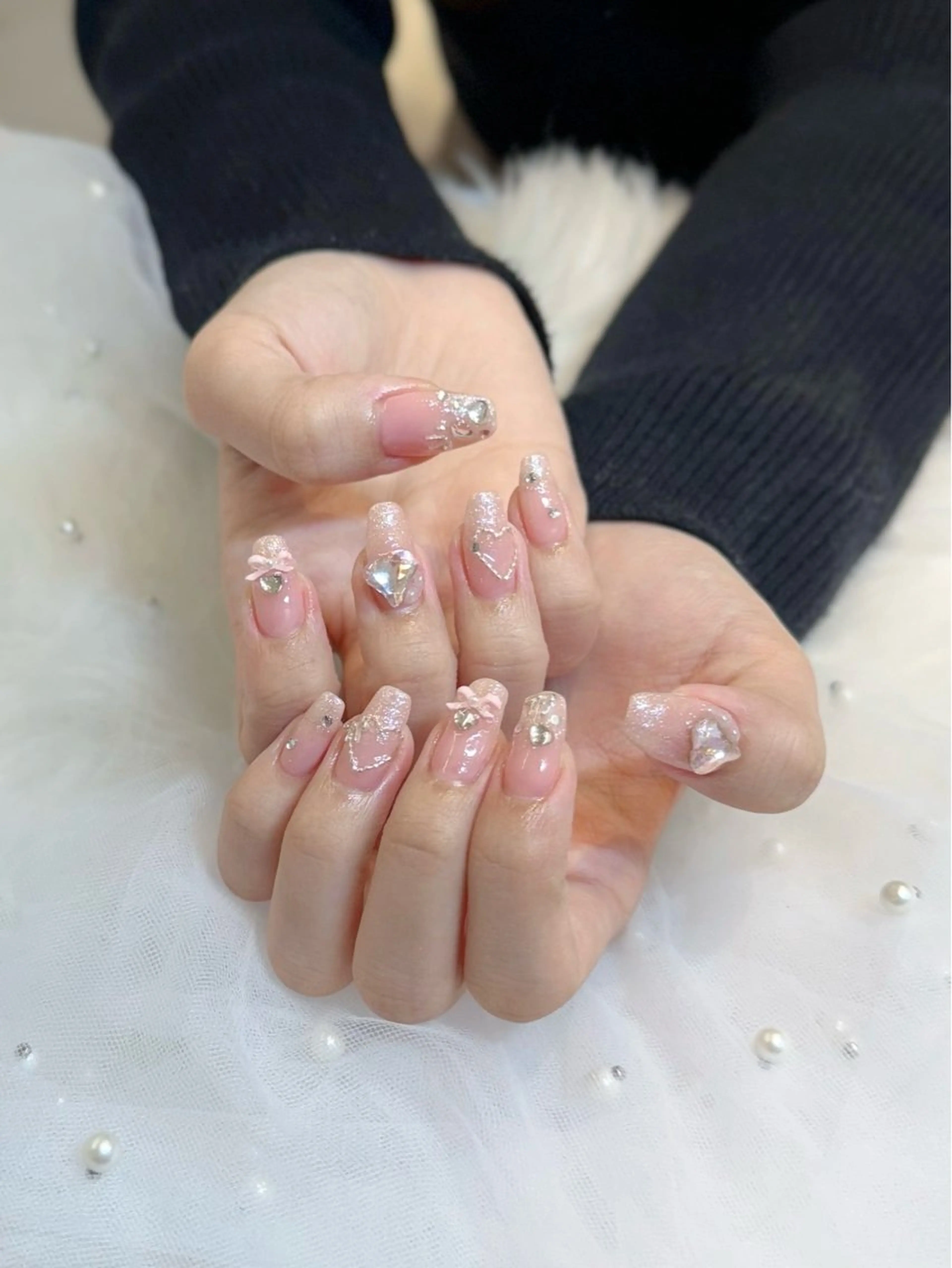 ネイル ハンドネイル ハンドケア Chizuru ☾ ໋のネイルデザイン