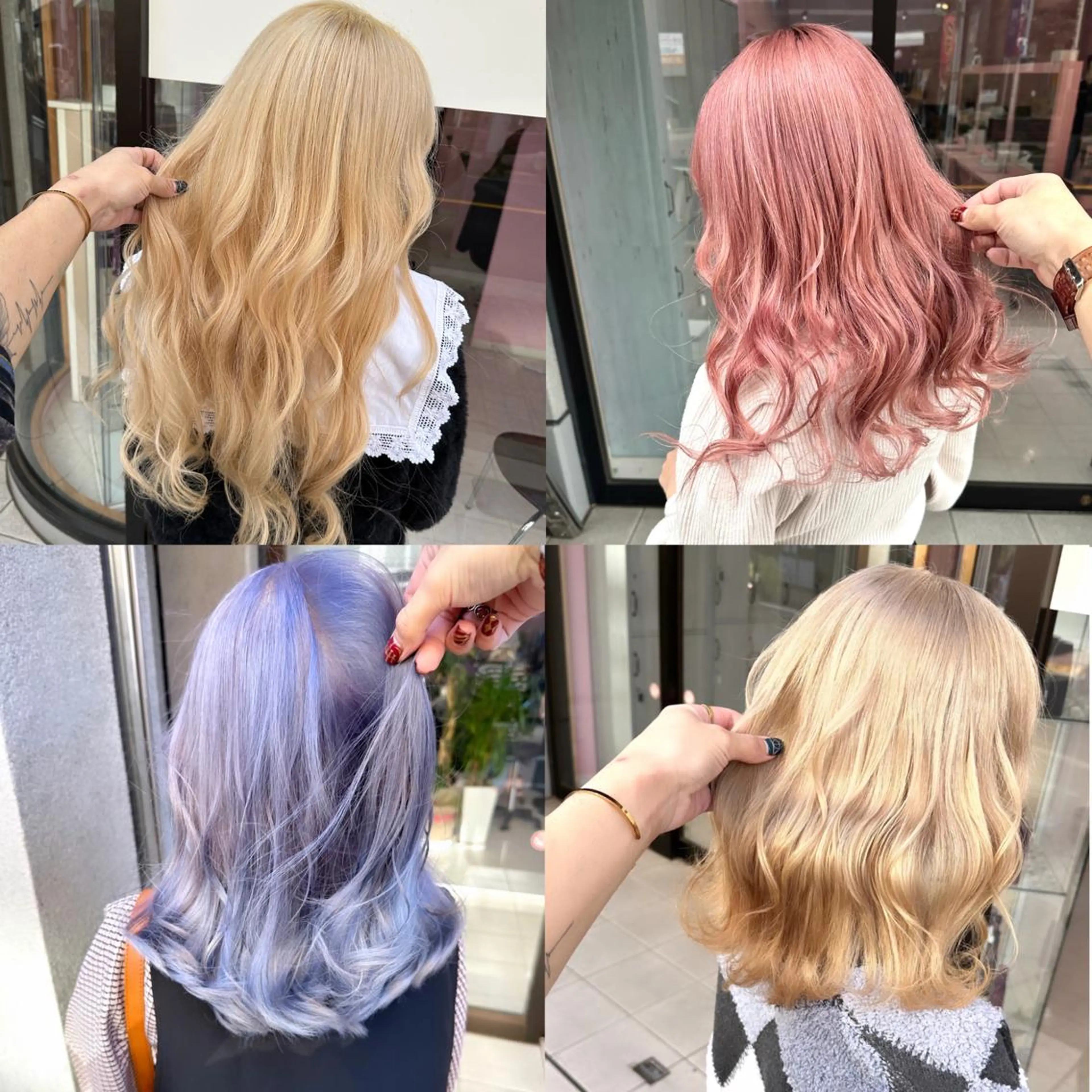 セミロング カラー ✨色落ちまで可愛い✨ MANATO🎨🌈のヘアスタイル