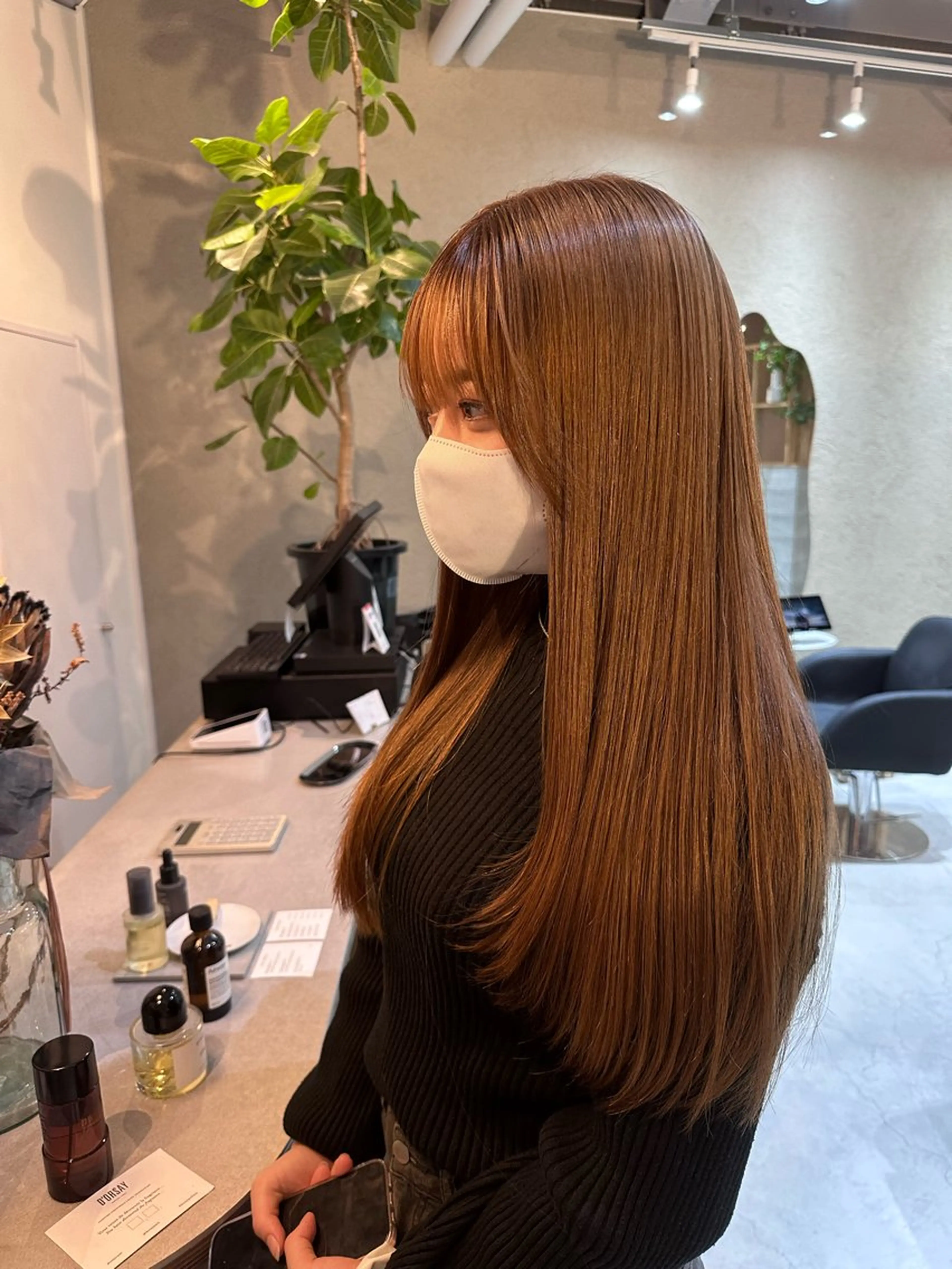 ロング カラー Shiro RENのヘアスタイル