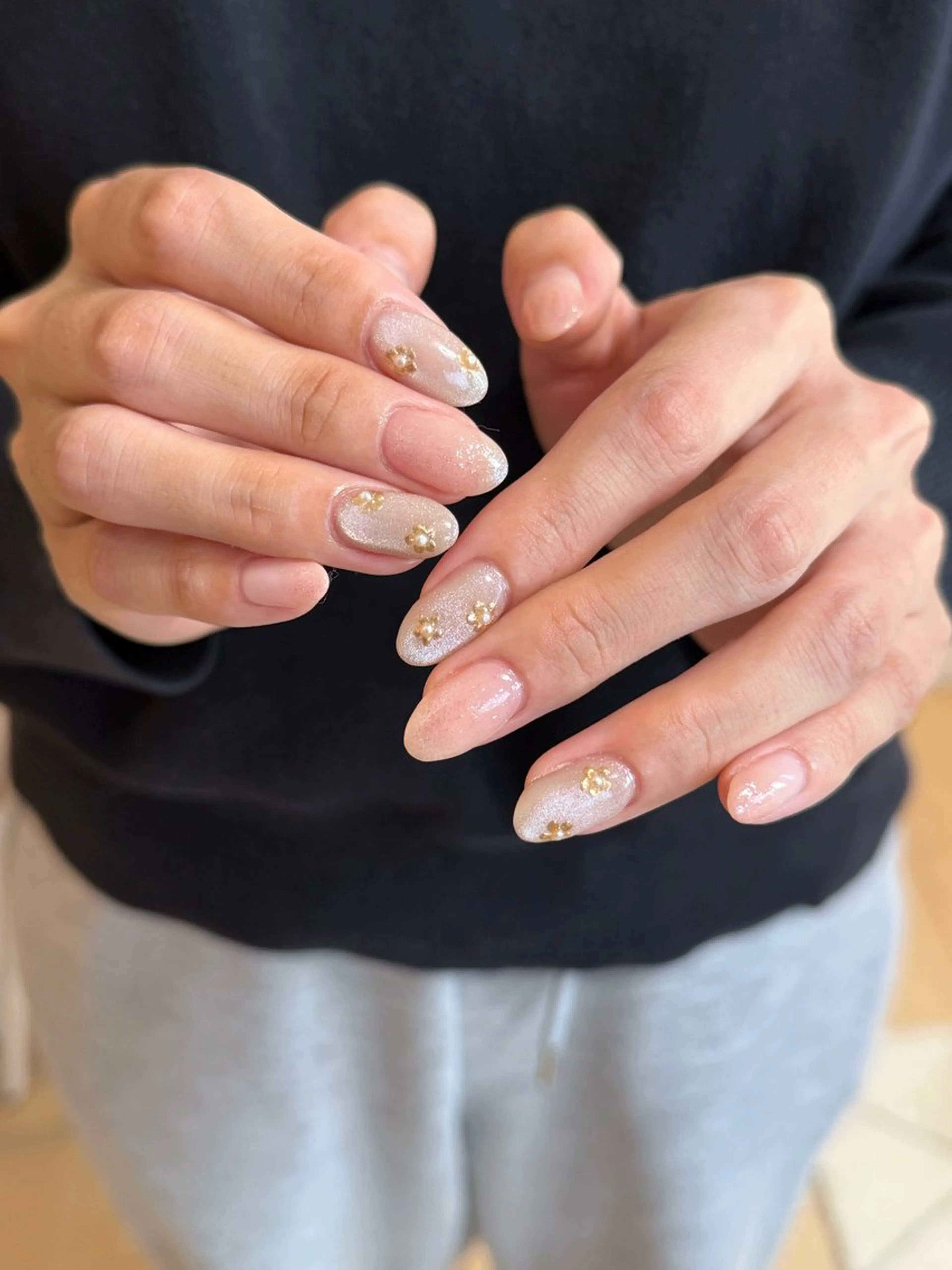 ネイル ニュアンスネイル 春ネイル Rsurin nailのネイルデザイン
