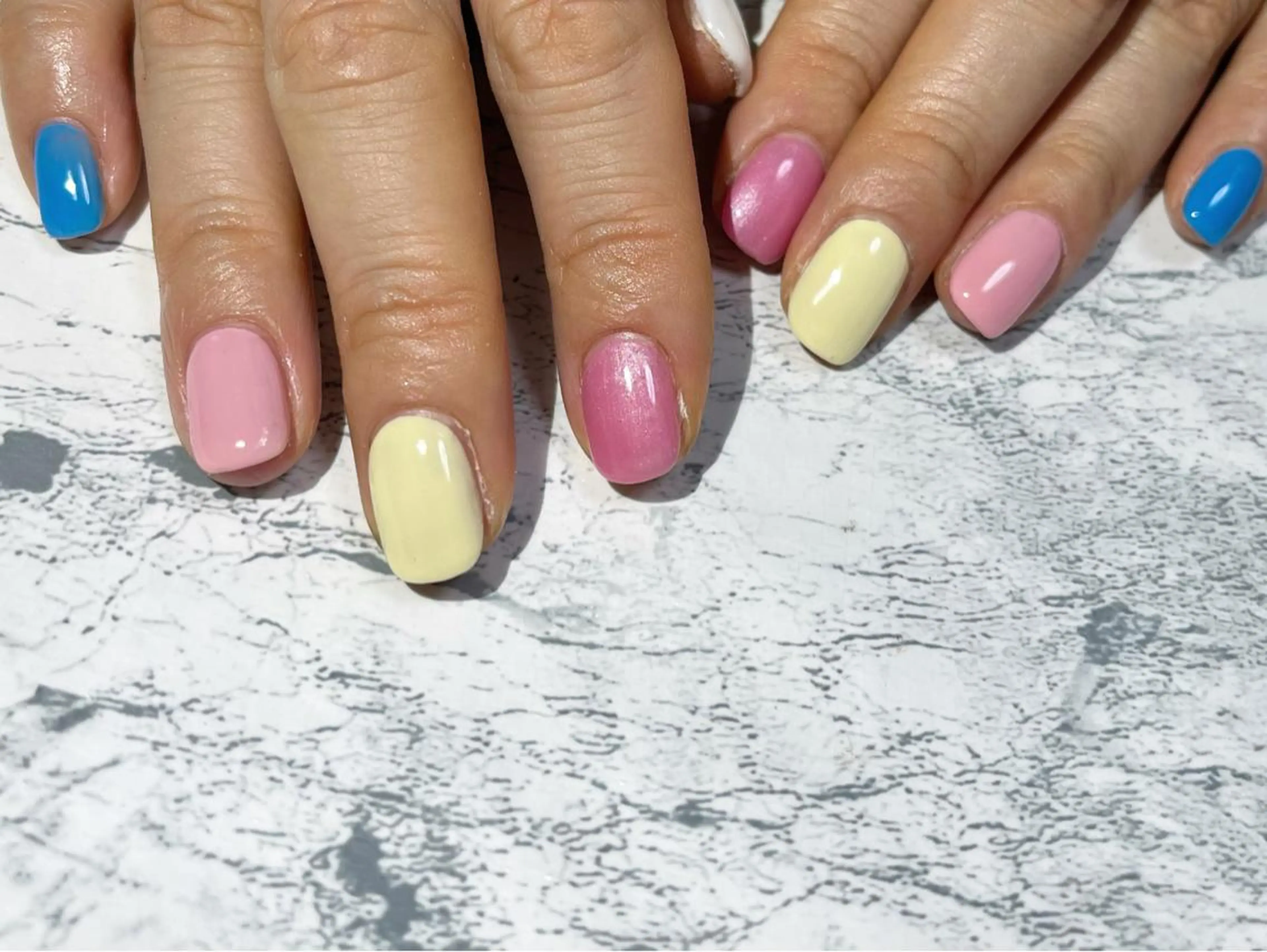 ネイル フットネイル ニュアンスネイル シンプルネイル 春ネイル 夏ネイル ネイル フフラ所属・nail fufla ♡yamane♡のネイルデザイン