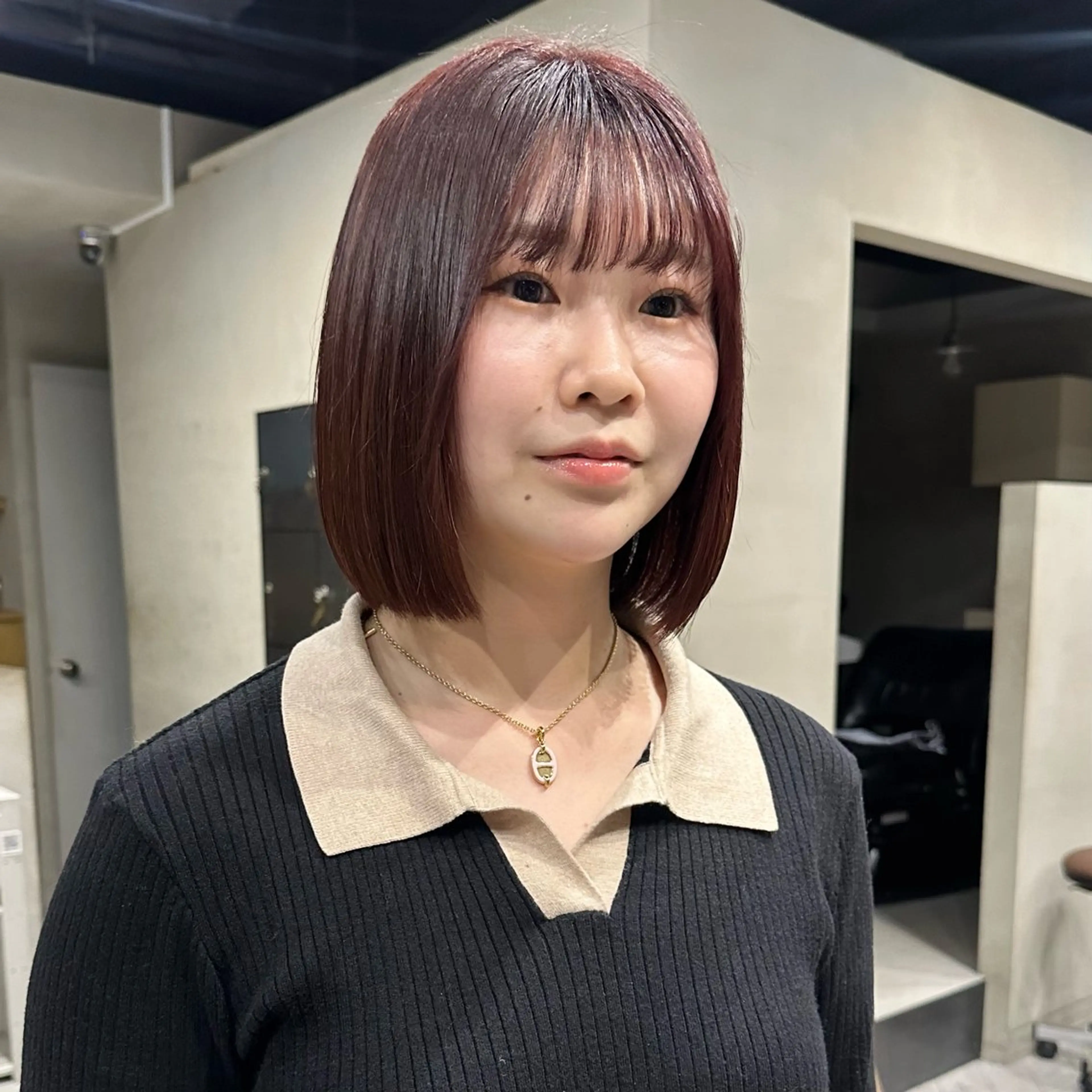 ショート カラー カット トリートメント ボブ/ミニボブ/ 外はねボブ/ひなこのヘアスタイル