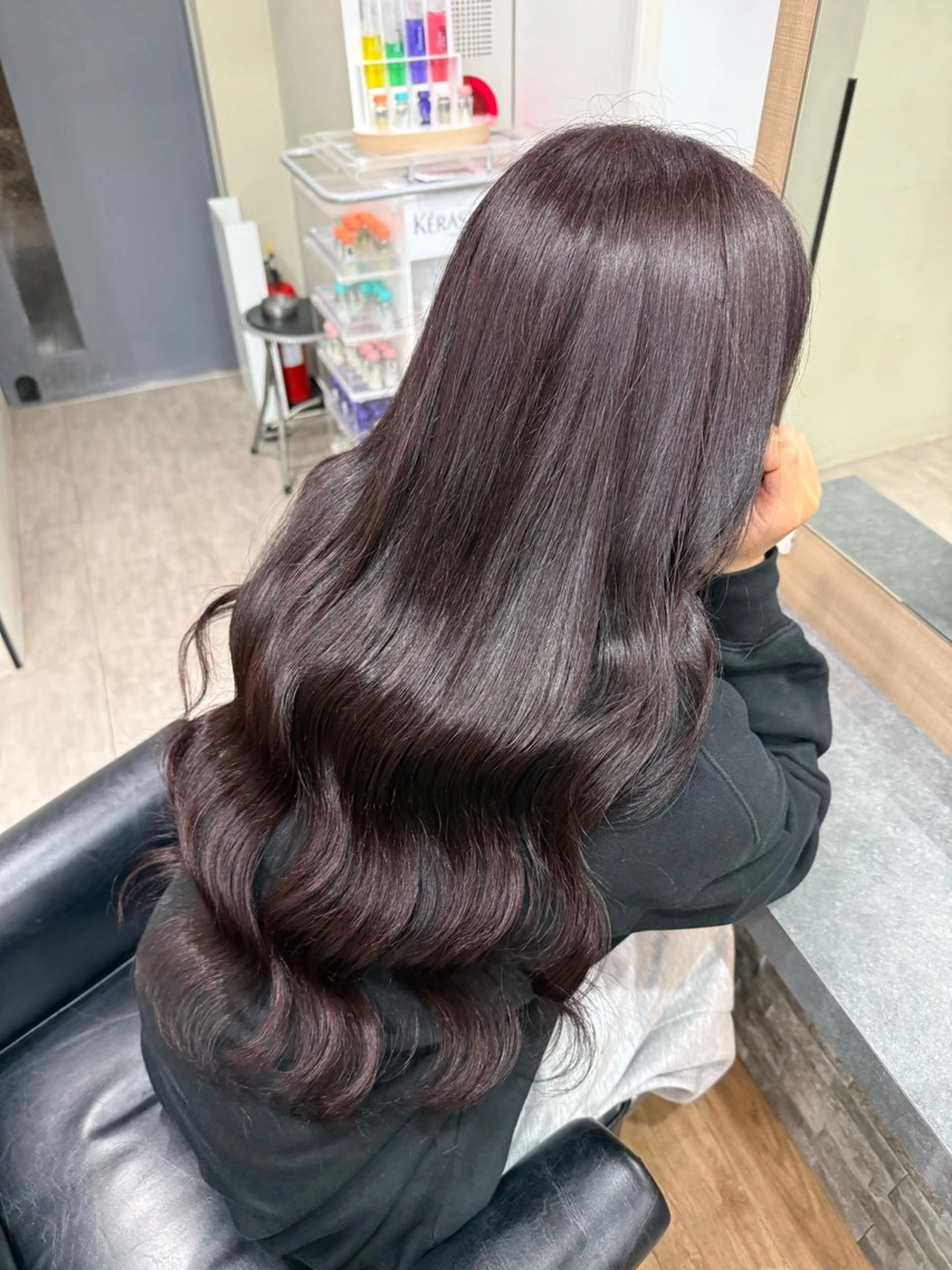 ロング エクステ Lapis ちはなのヘアスタイル