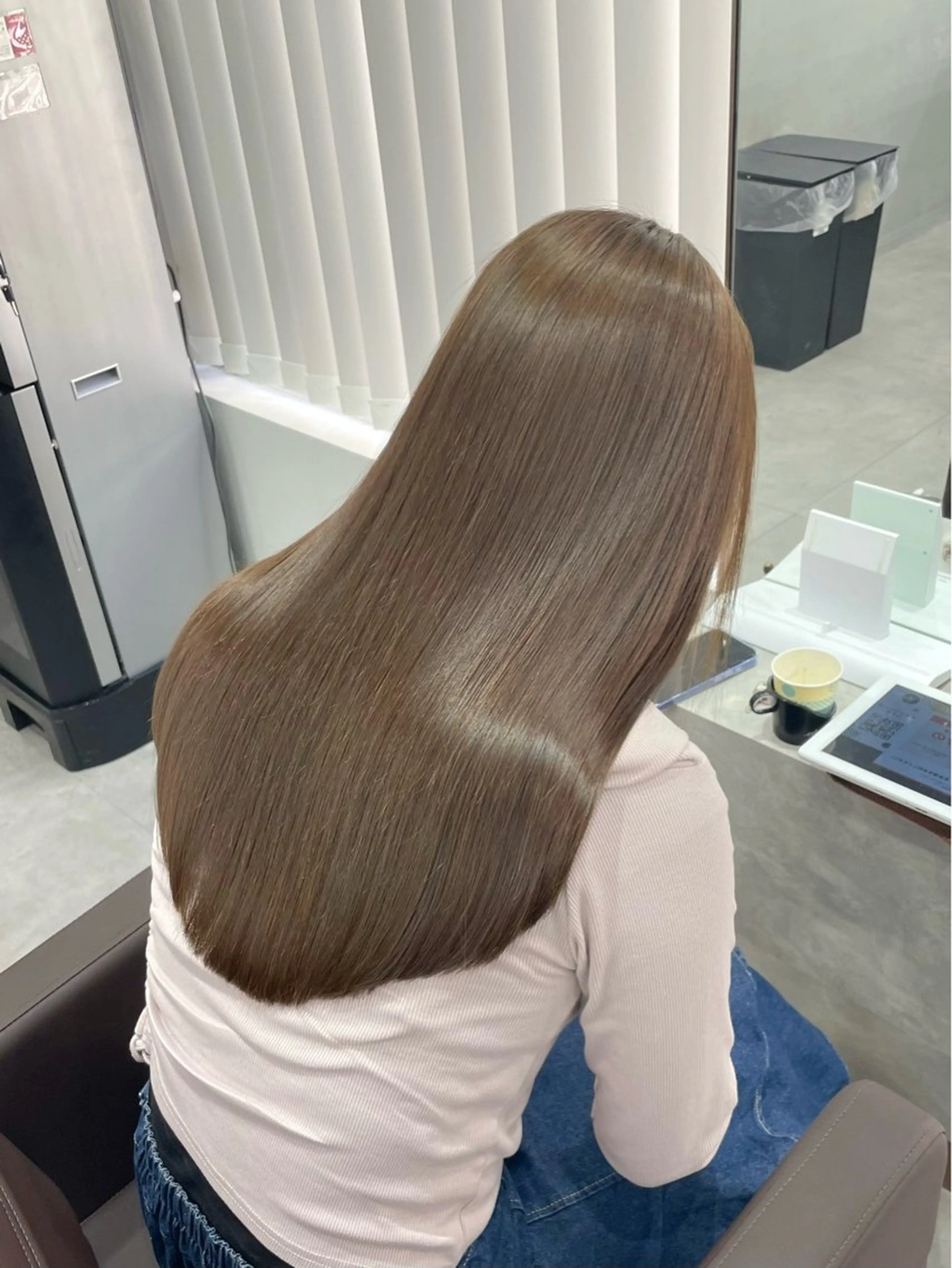 本日限定✨✨ワンカラーモデル!!＆カット＆3種類のトリートメント付き🎀の写真