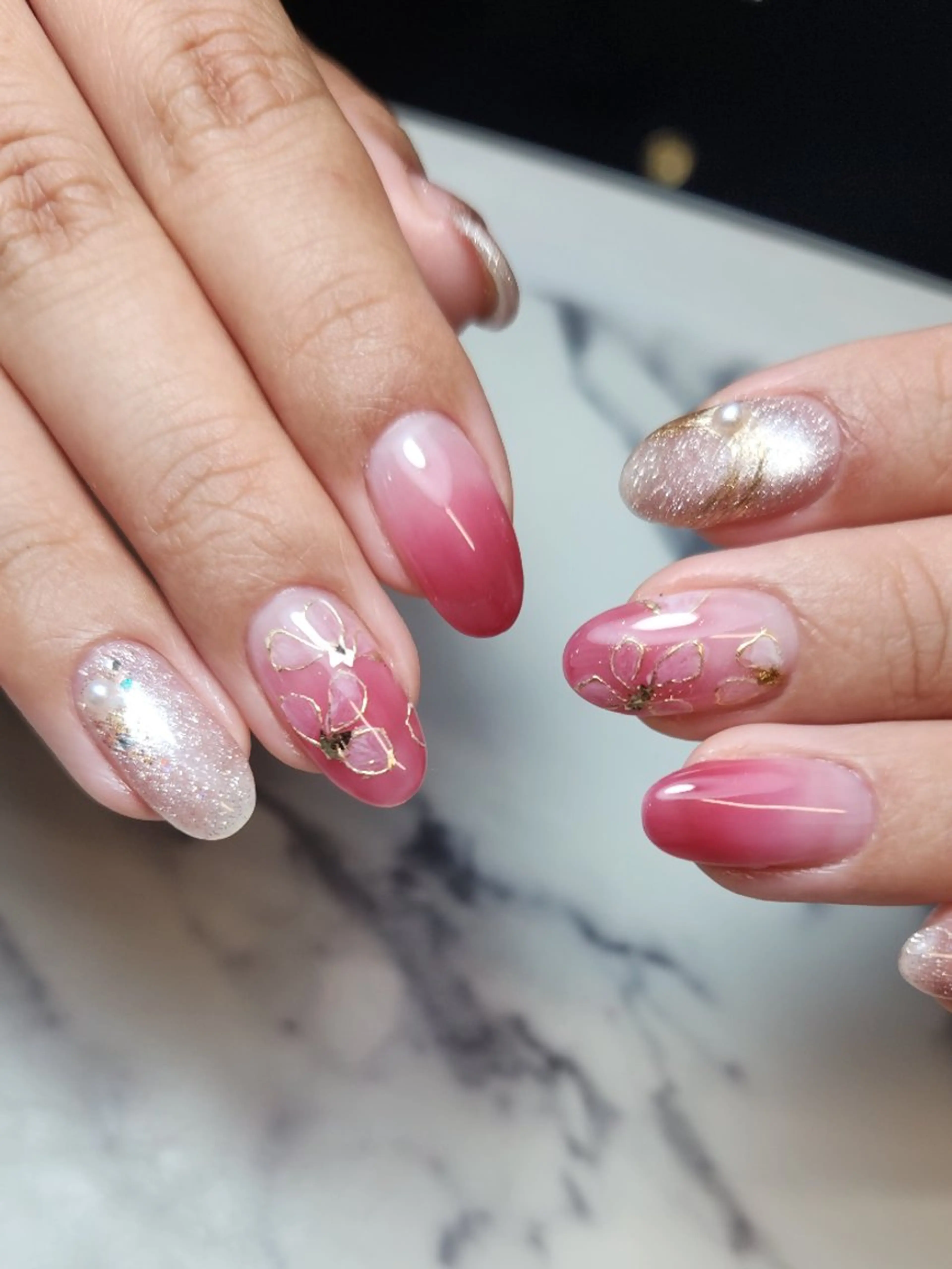 ネイル 春ネイル Non.中目黒nail所属・NailSalon N.中目黒のネイルデザイン