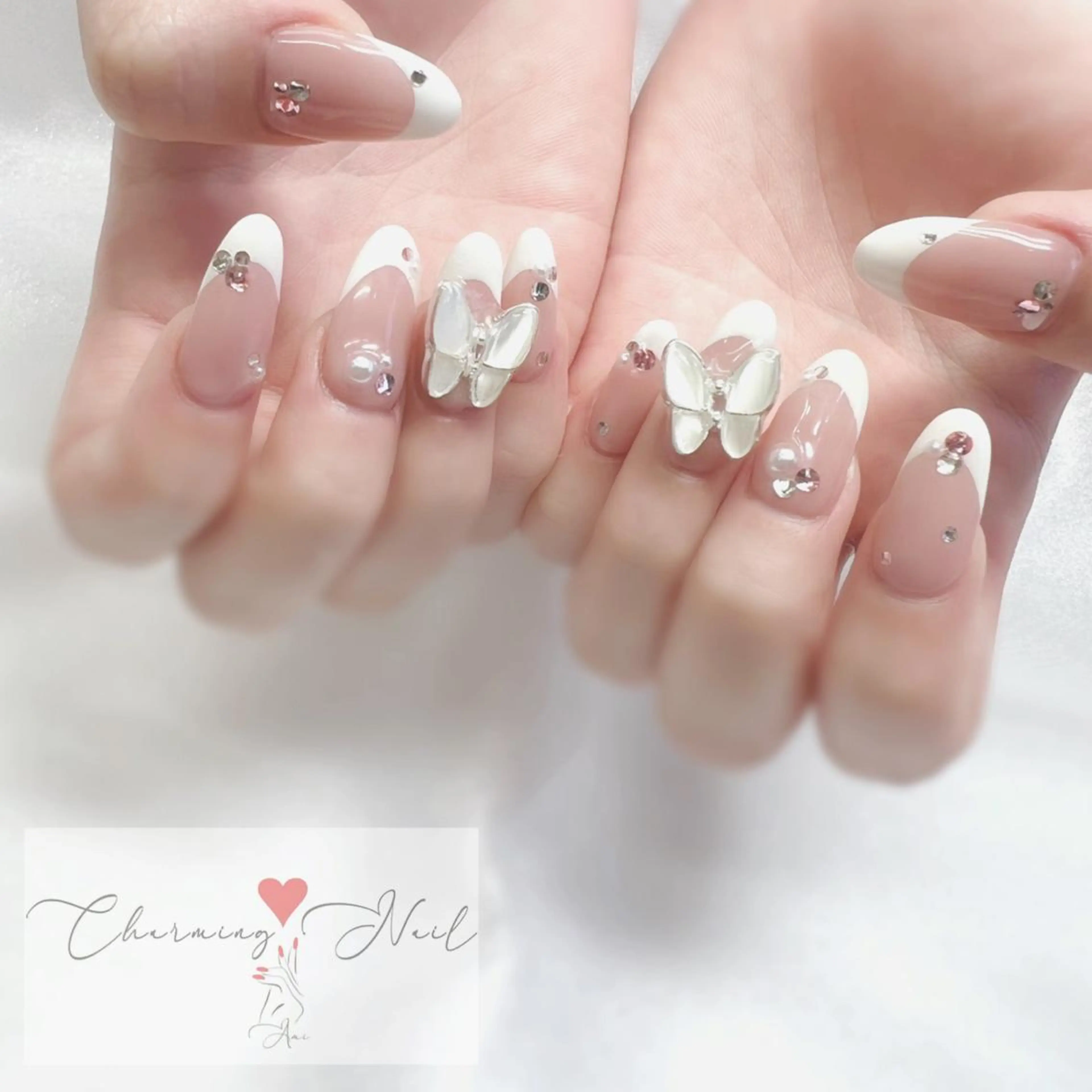 ネイル アートネイル フレンチネイル 韓国ネイル 持ち込み スカルプネイル Charming❤️Nail所属・Nailist Amiのその他イメージ