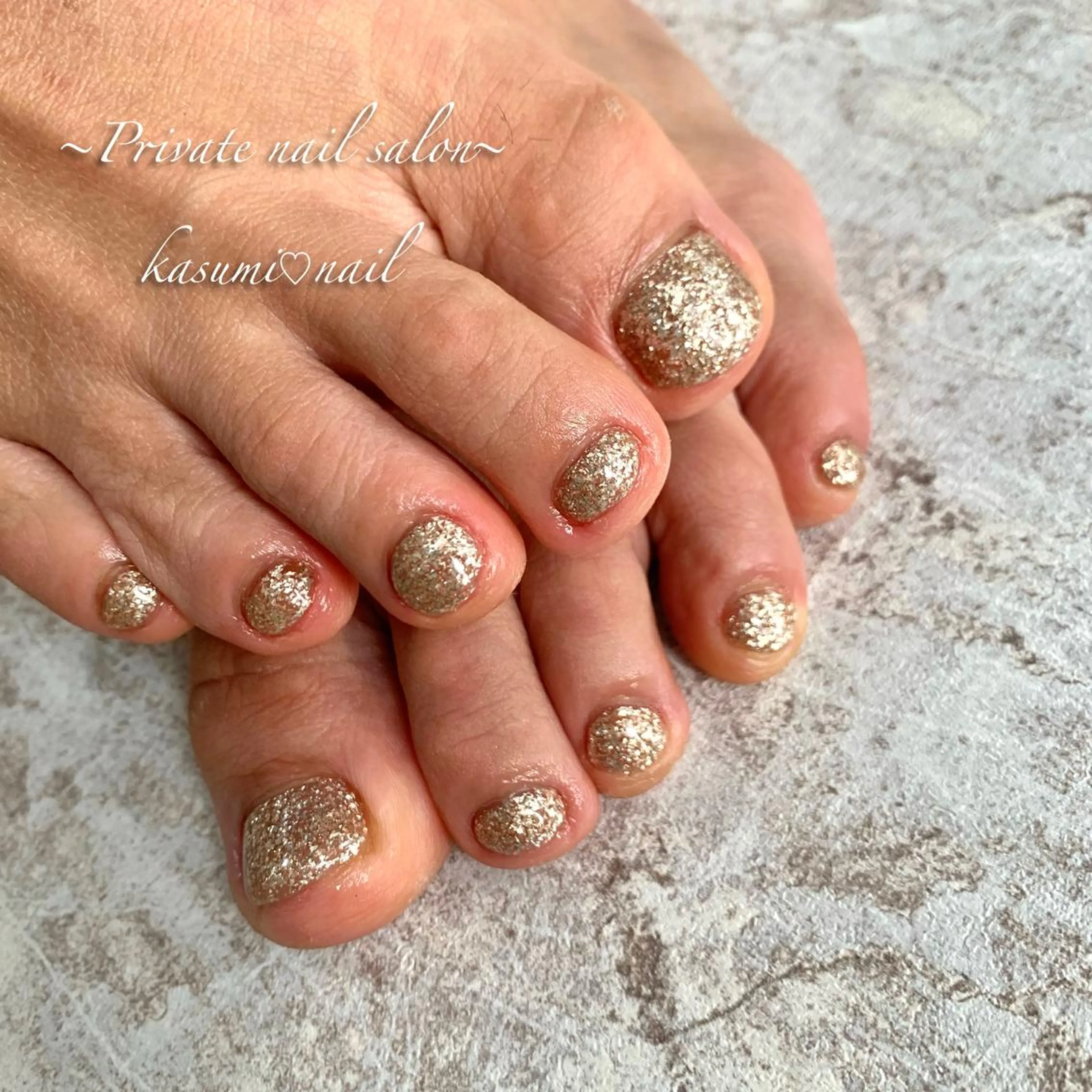 ネイル アートネイル ラメ(グリッター) マグネットネイル ミラーネイル ニュアンスネイル KASUMI♡ Nailのネイルデザイン