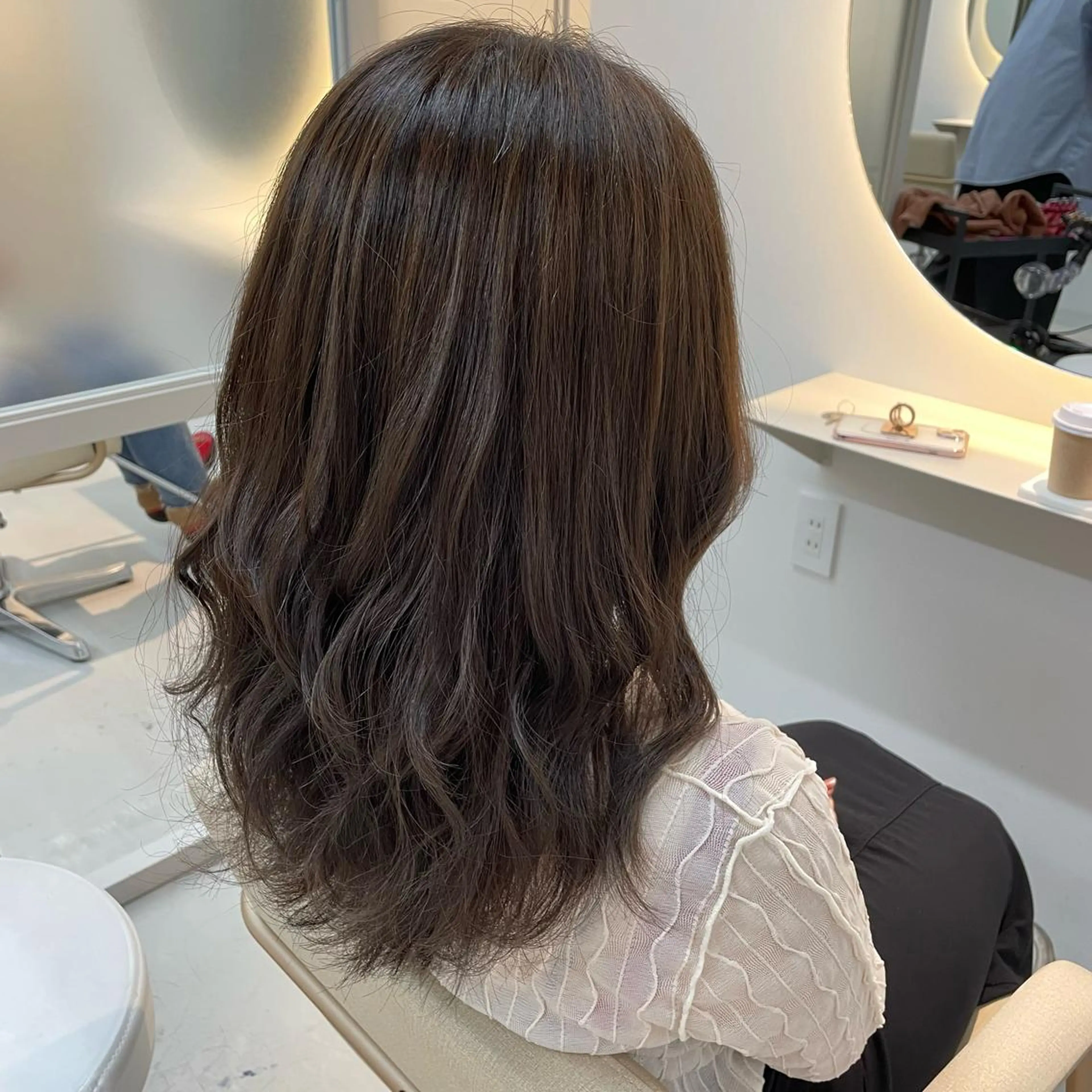 セミロング カラー sida西院店/ 西村真夜のヘアスタイル