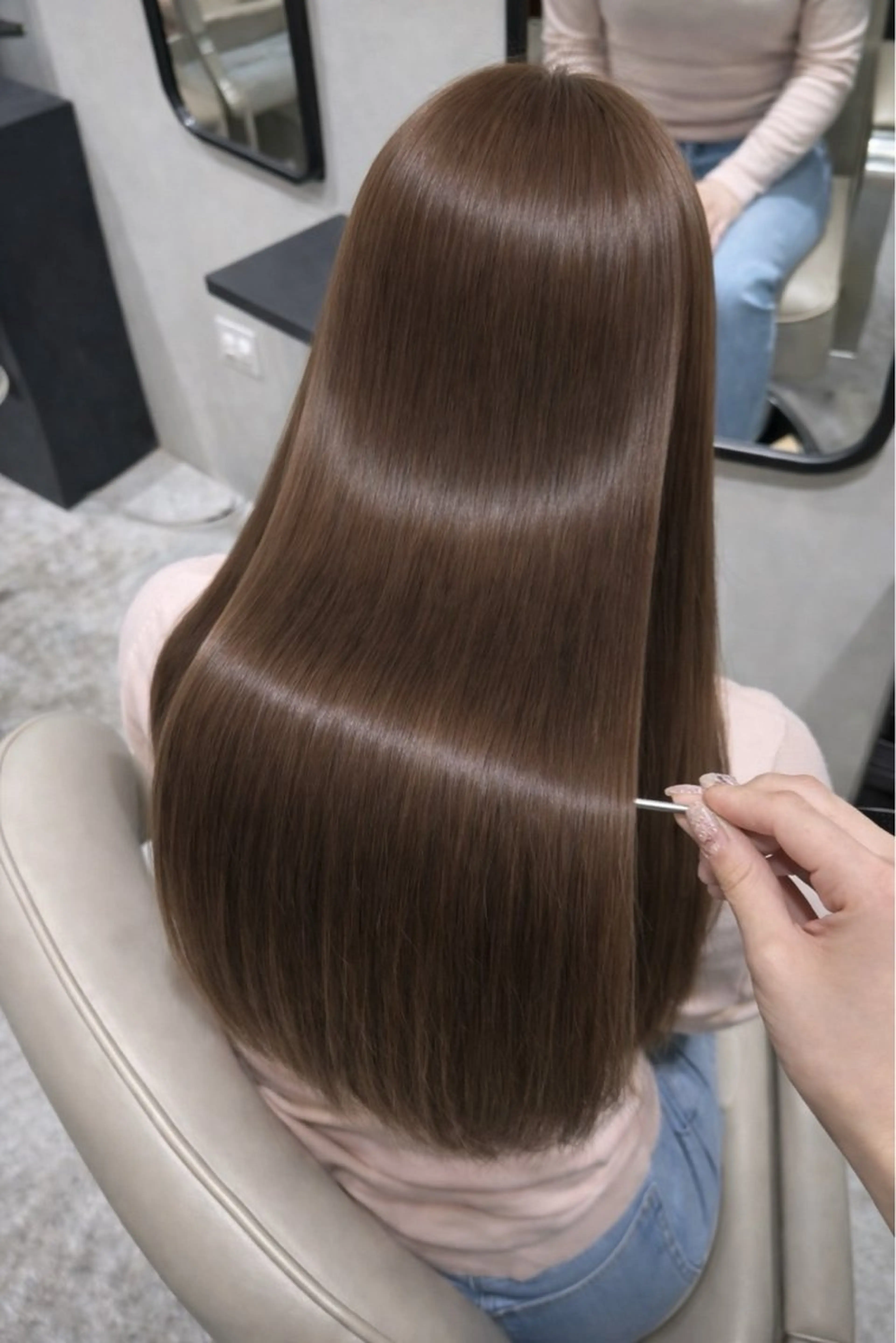 🌼4月限定🌼 口コミ割引価格【ご新規ミニモ様限定】ダメージレスダブル髪質改善カラーの写真